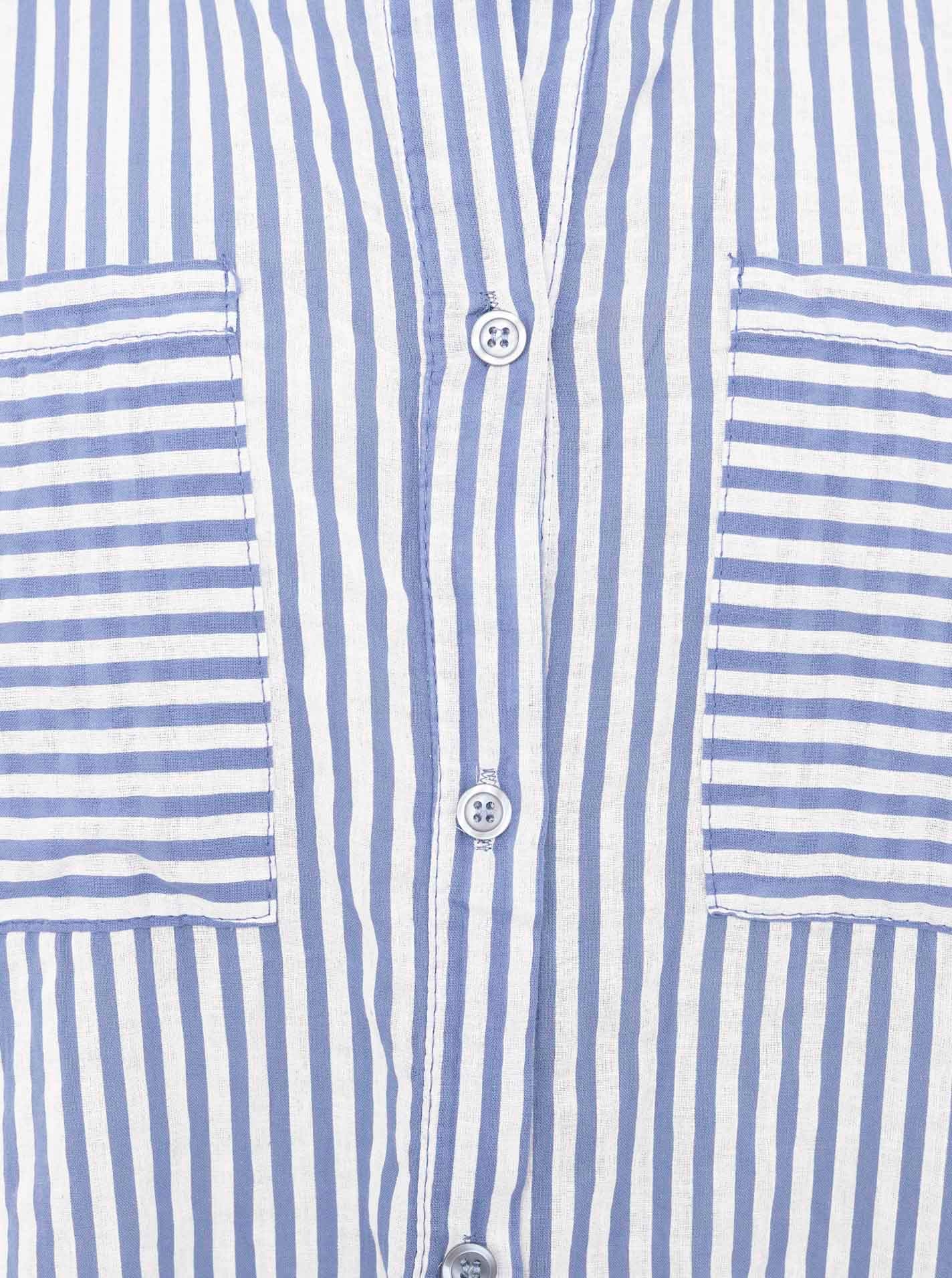 Zwillingsherz Kurzarmbluse »Longbluse "Kida"«, mit hochgekrempelten Ärmel, One Size