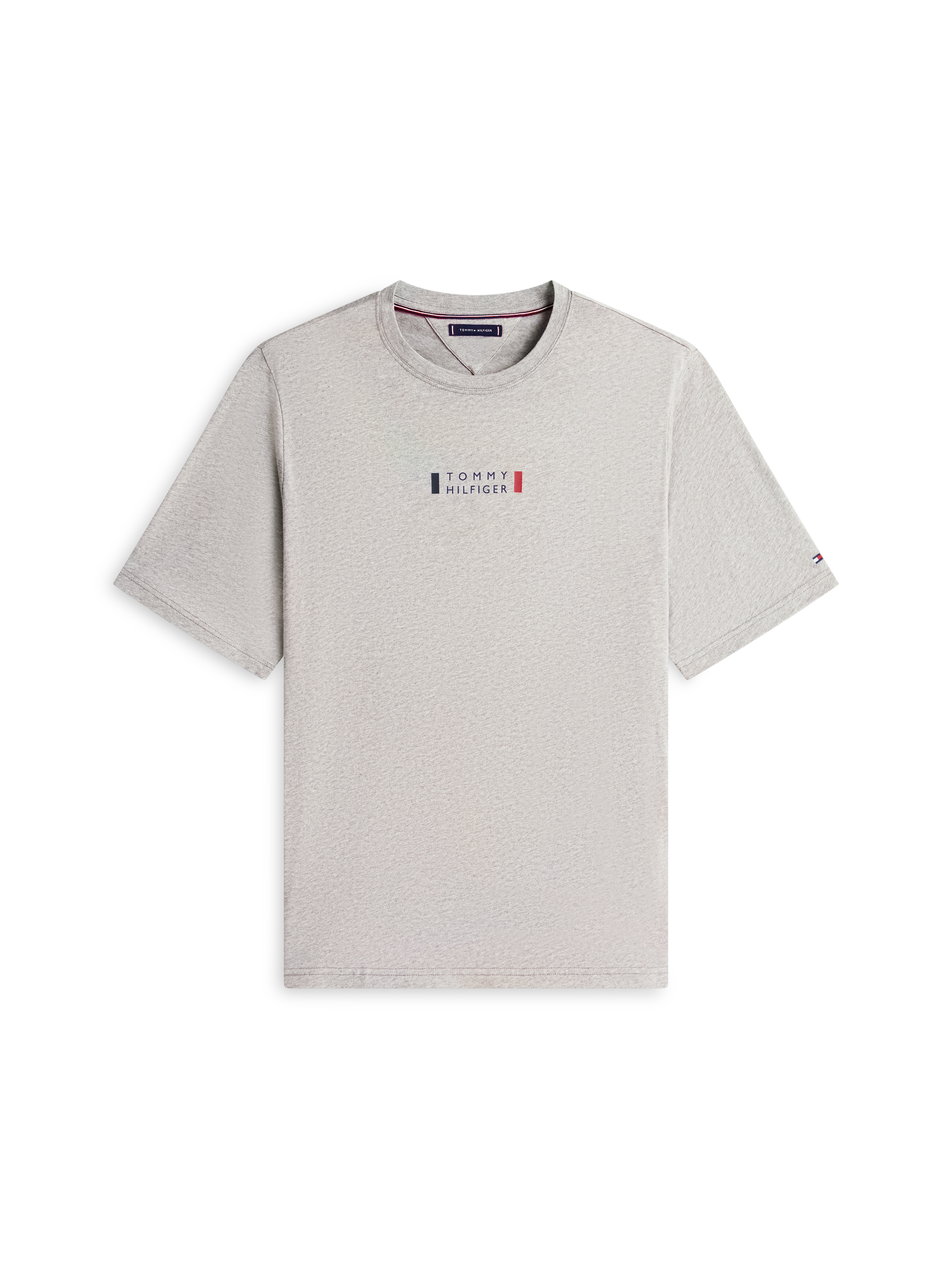 Tommy Hilfiger Big & Tall T-Shirt »BT-BRAND LOVE SMALL CENTER« Große Größen, Rundhals, kleiner Logoprint