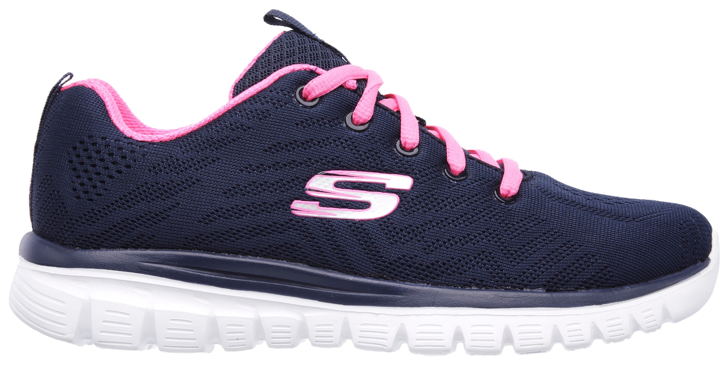 Skechers Sneaker »GRACEFUL - GET CONNECTED«, Freizeitschuh, Halbschuh, Schnürschuh in Schuhweite G (weit)