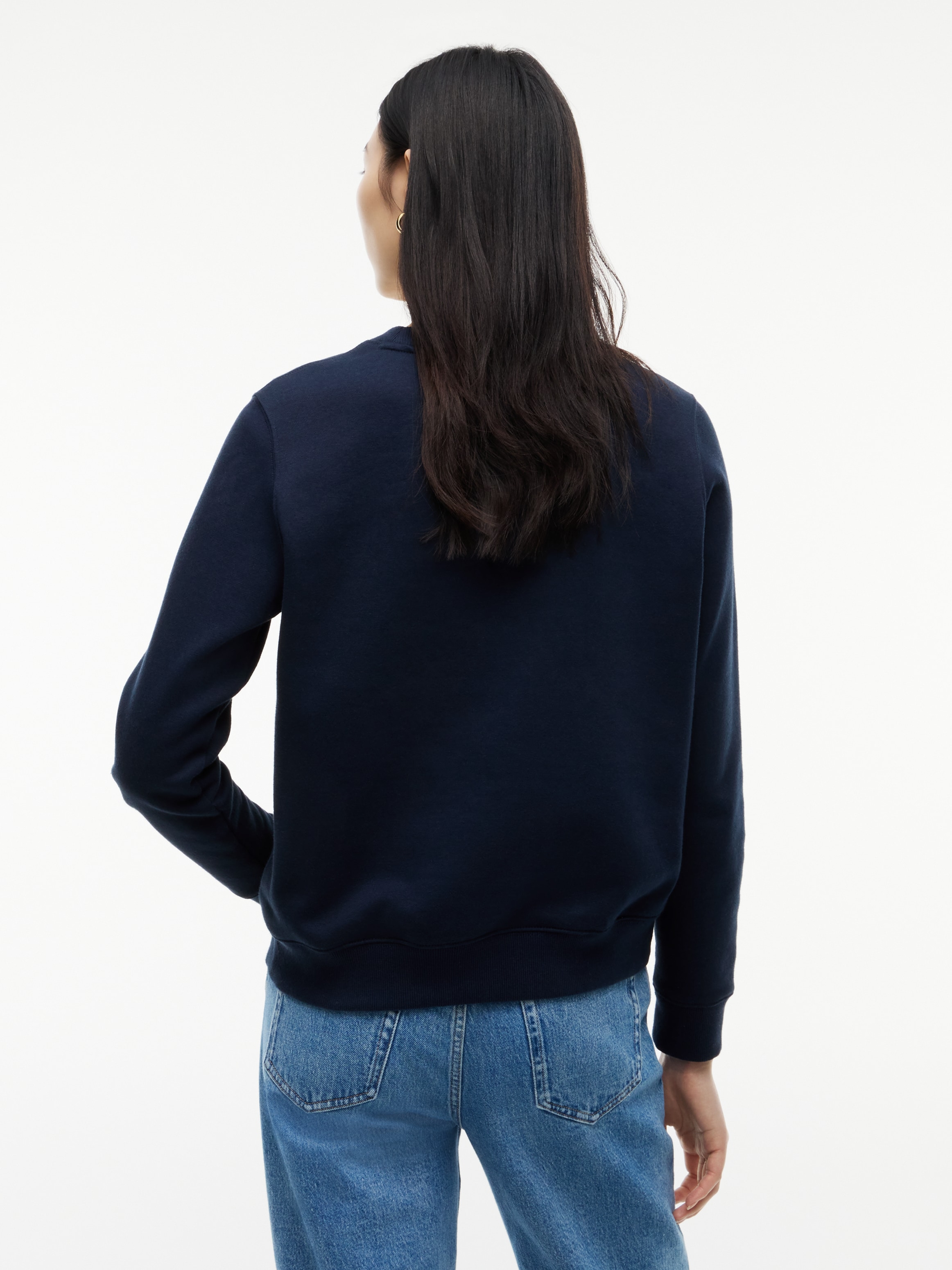 Tommy Jeans Sweatshirt »TJW REG S FLAG CREW«, mit Logostickerei, Regular Fit
