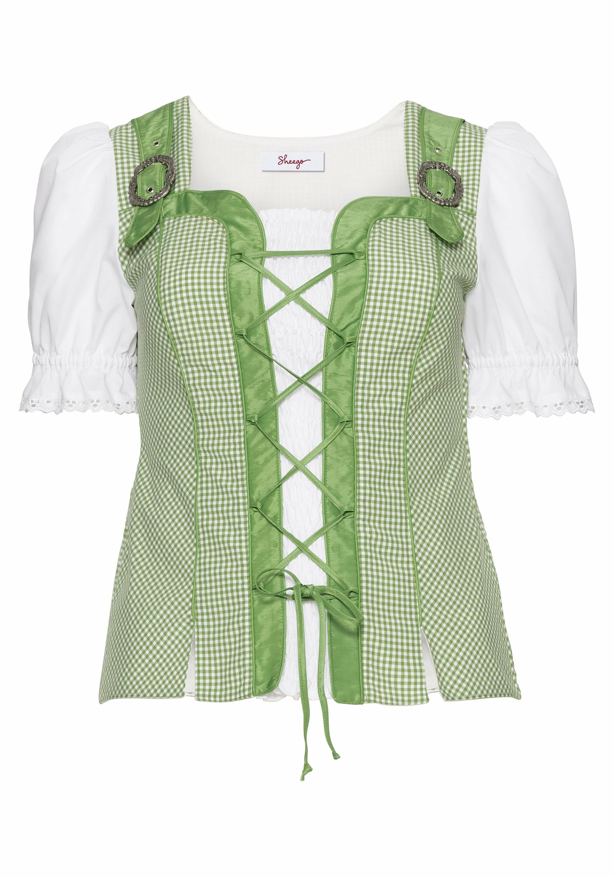 Sheego Trachtenbluse »Trachtenbluse im Trachten-Look«, im Trachten-Look