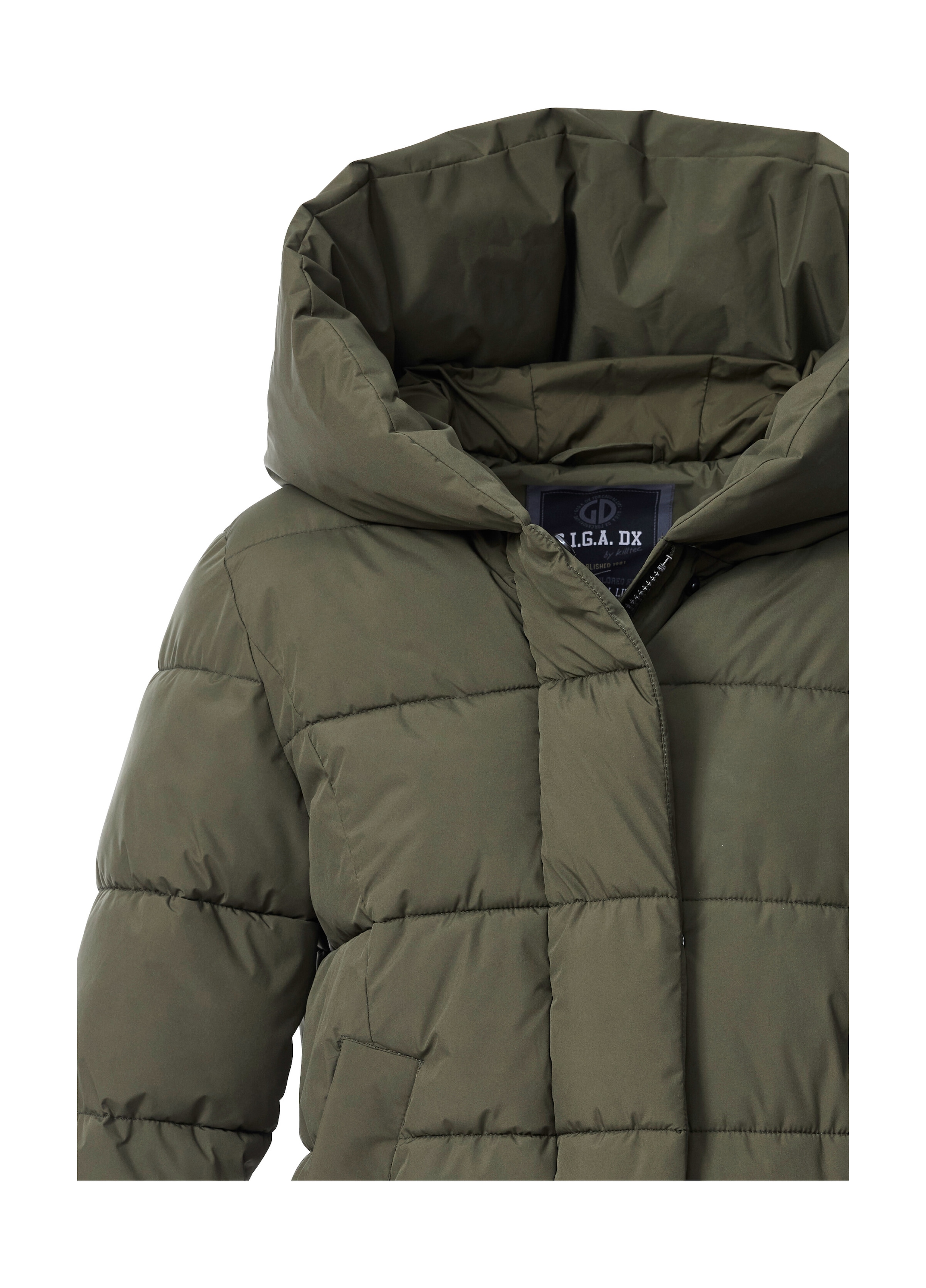 G.I.G.A. DX by killtec Steppjacke »GW 57 WMN QLTD JCKT« Wind- und wasserabweisende Steppjacke mit großer Kapuze