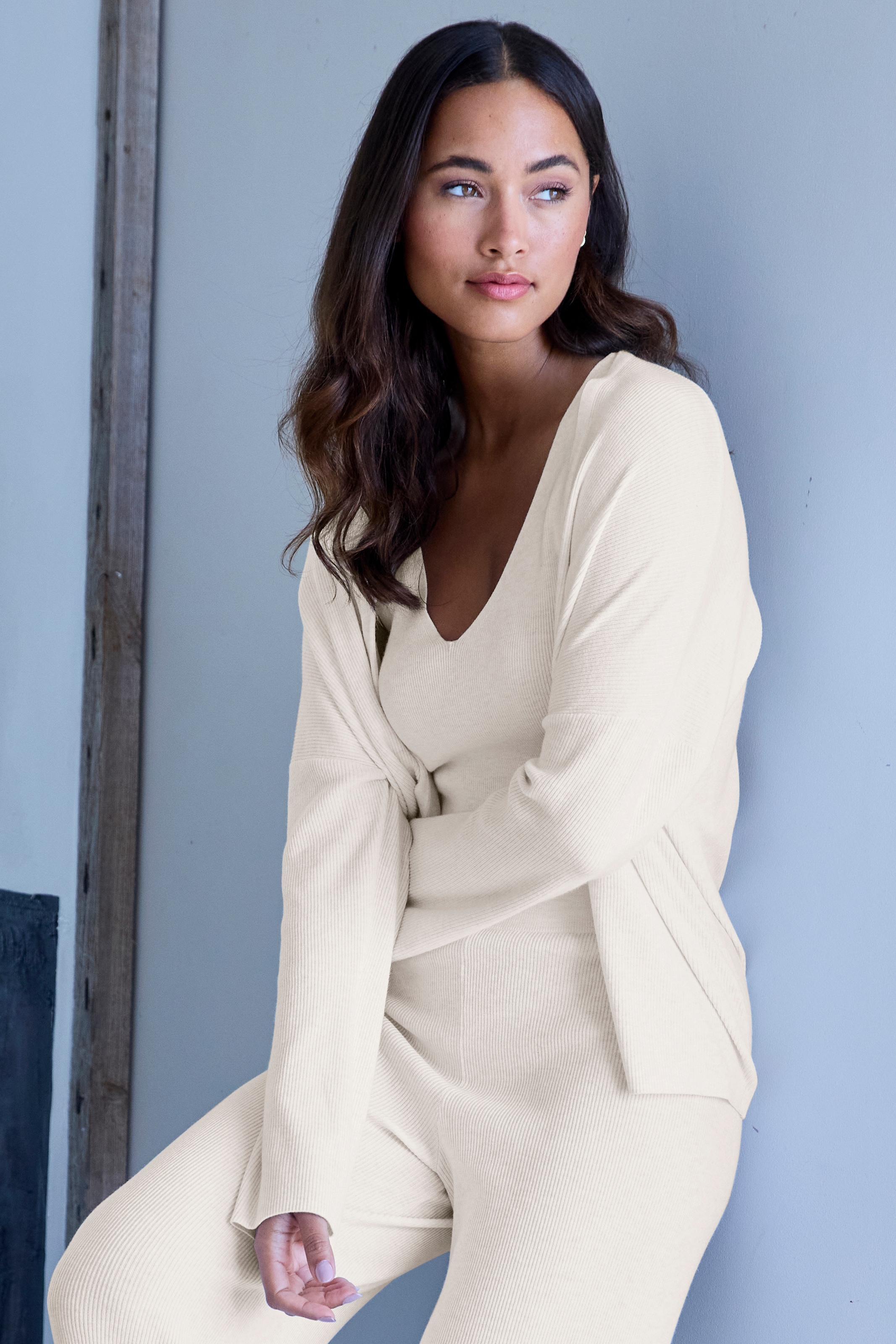 Copenhagen Studios Cardigan, aus hochwertiger, feiner Rippe, Loungewear