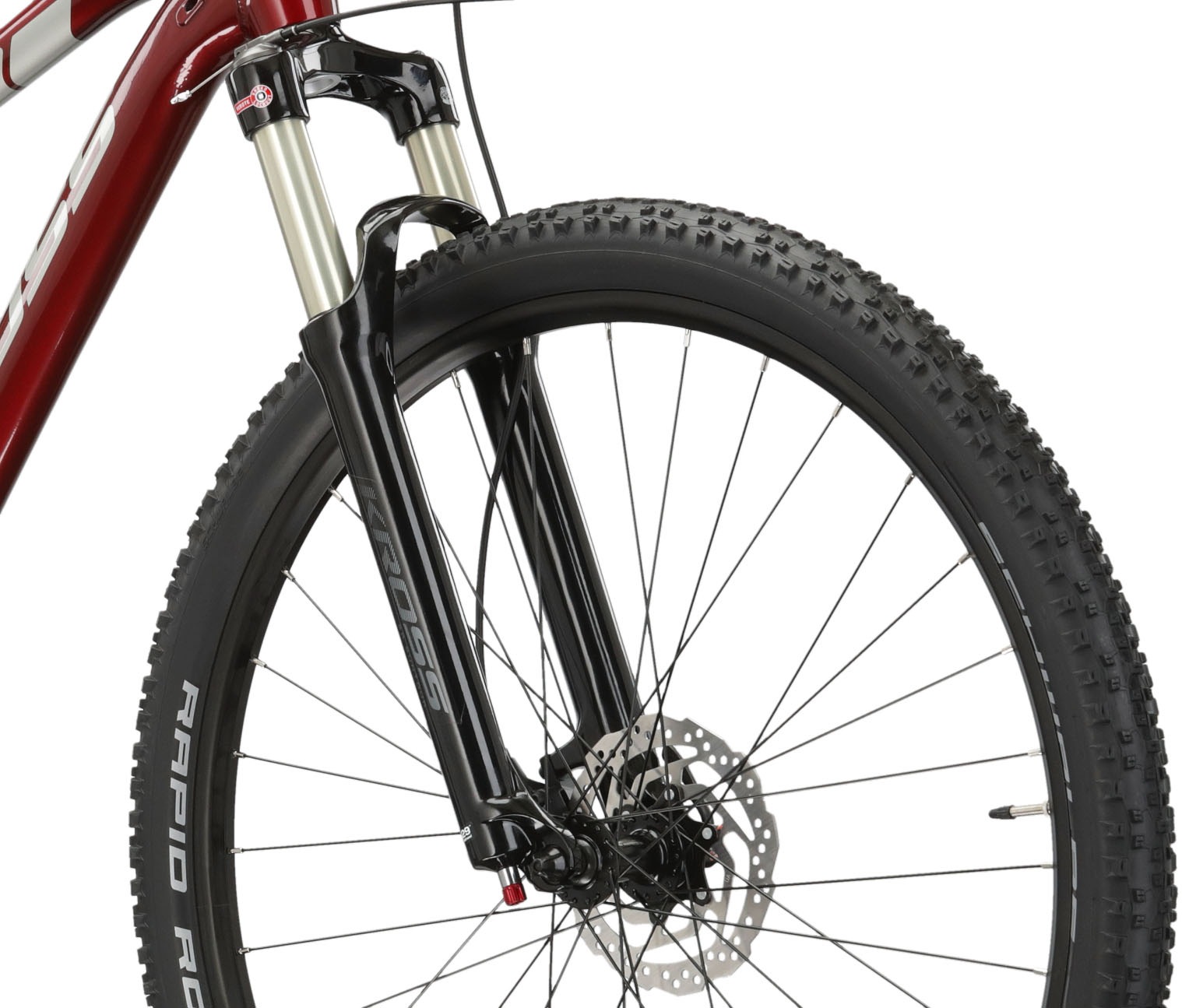 Kross Mountainbike »KROSS MTB Hardtail Level 6.0 29" rot 12 Gänge«, 12 Gang, Shimano, DEORE M6100 Schaltwerk, Kettenschaltung