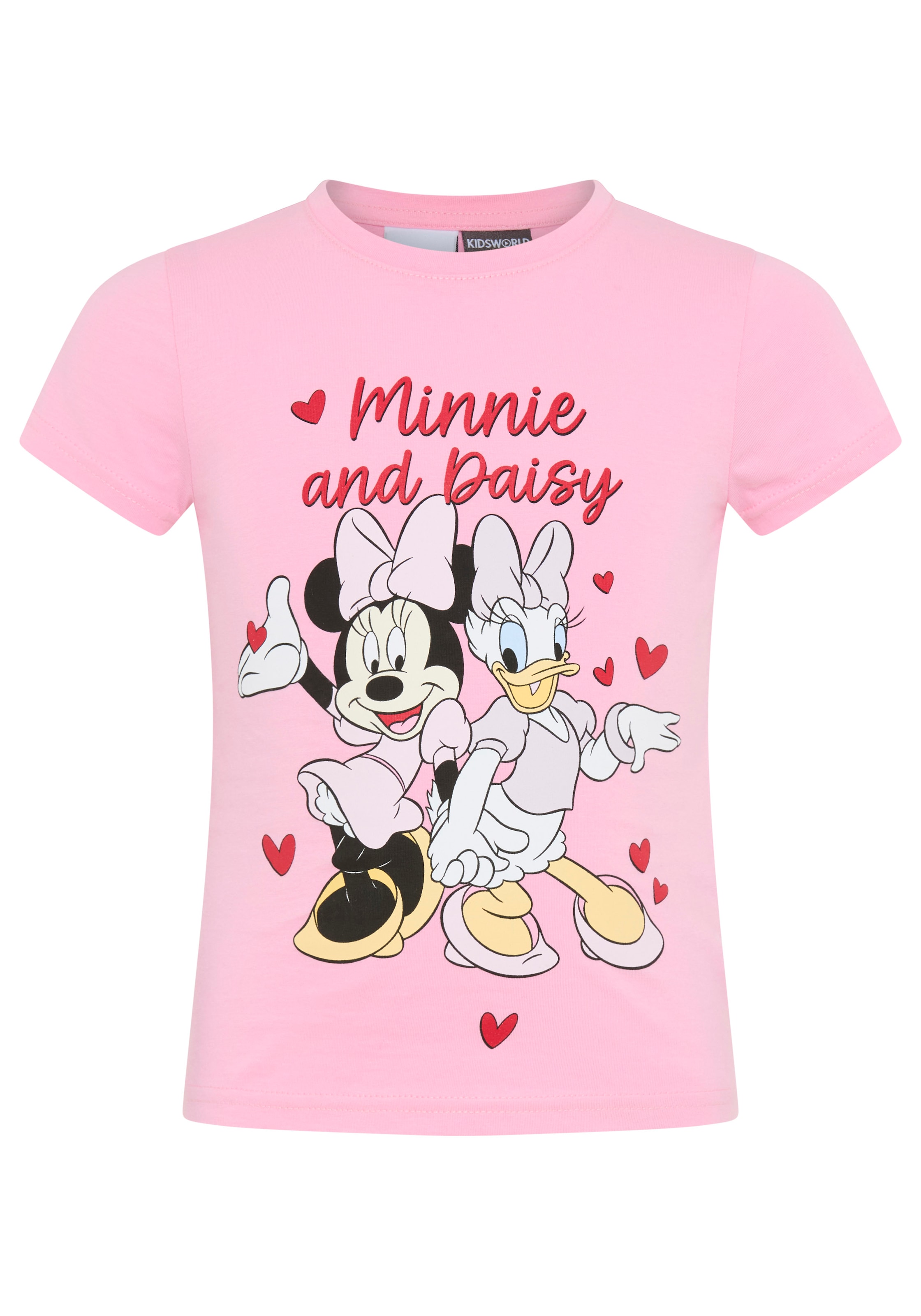 KIDSWORLD T-Shirt »MINNIE & DAISY - Disney Shirt« modischer Stil, Kurzarm, auch in großen Größen, aus Baumwolle