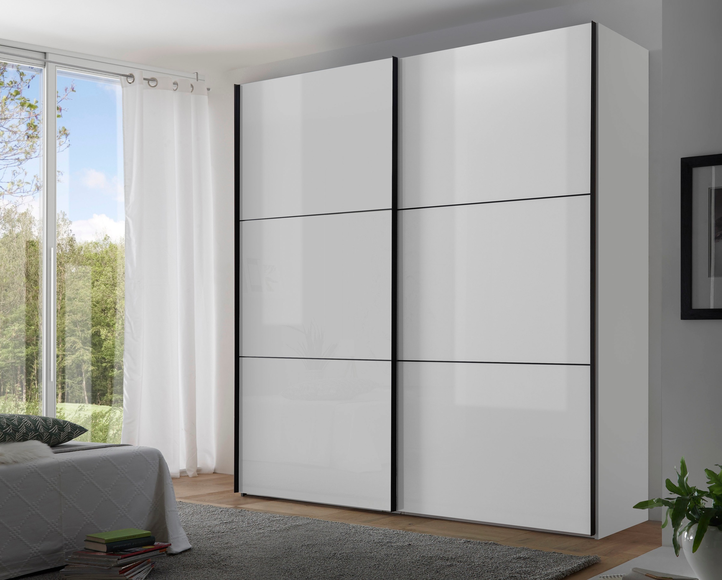 STAUD Schwebetürenschrank »Includo Glas, Made in Germany«