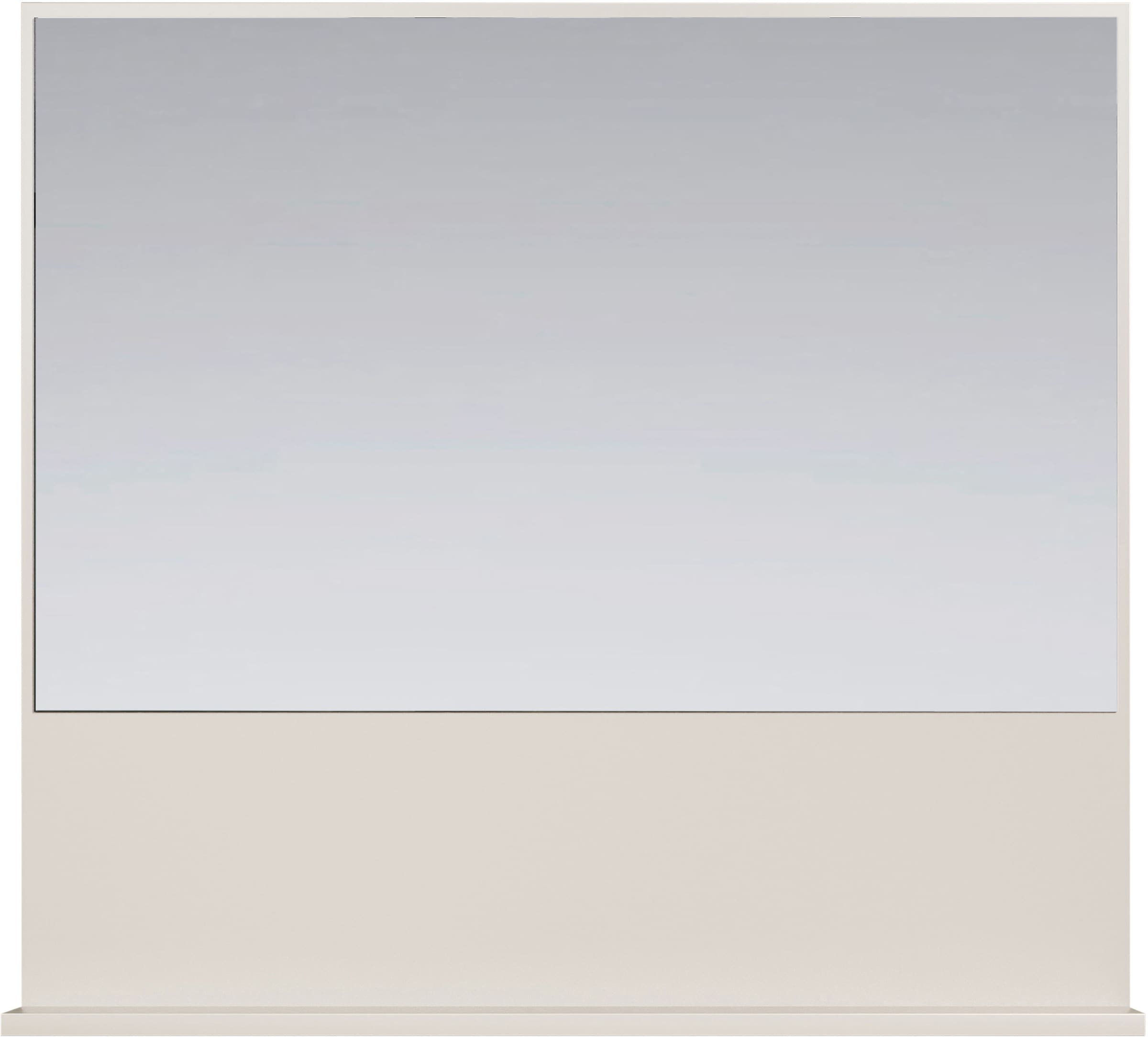 welltime Wandspiegel »San Pedro«, (1 St.), Kompakter Badspiegel mit Ablagefläche – Maße (B/T/H) 80/14/74 cm