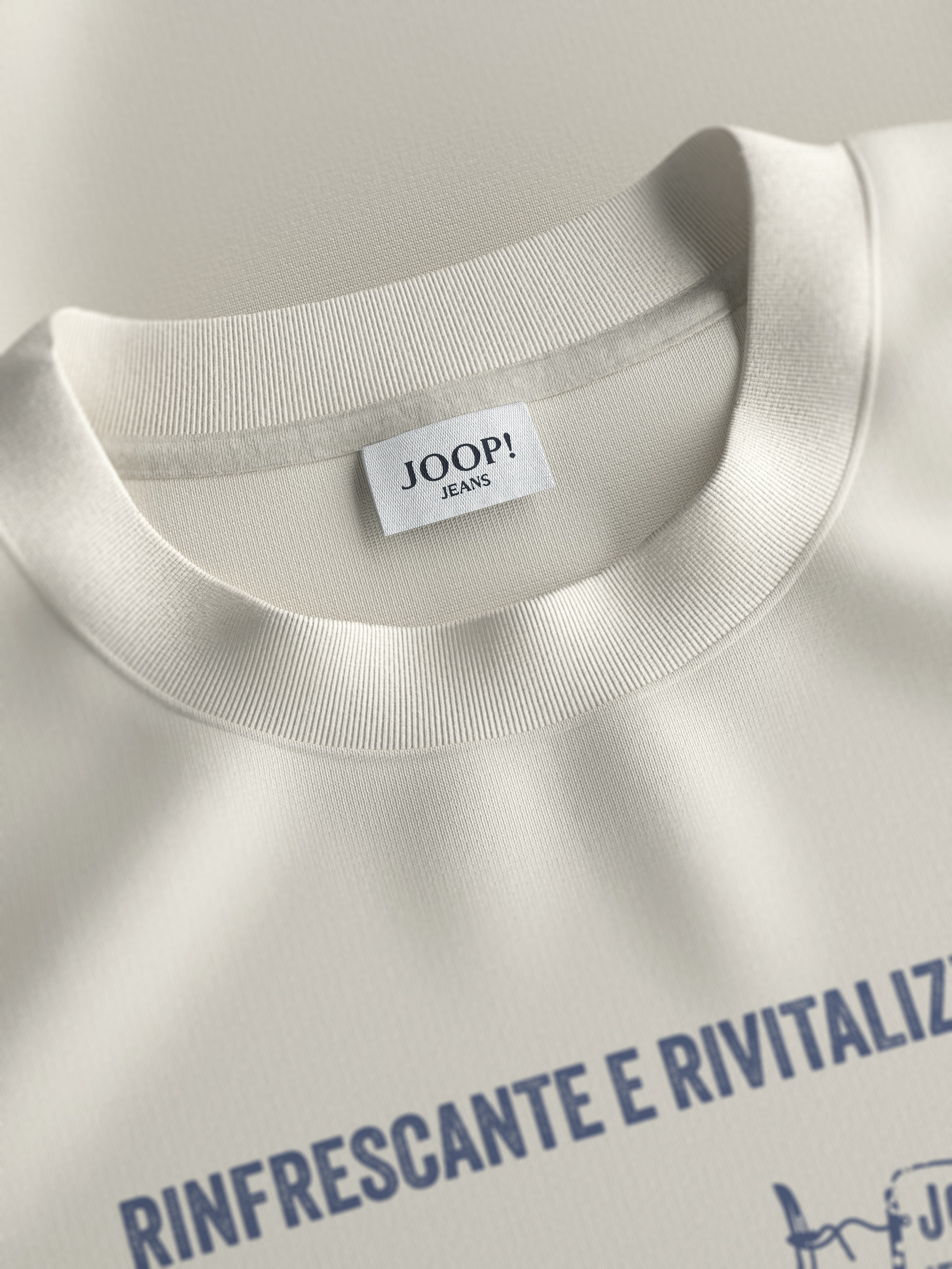 Joop Jeans Kurzarmshirt »Almir«, Mit Italienprint