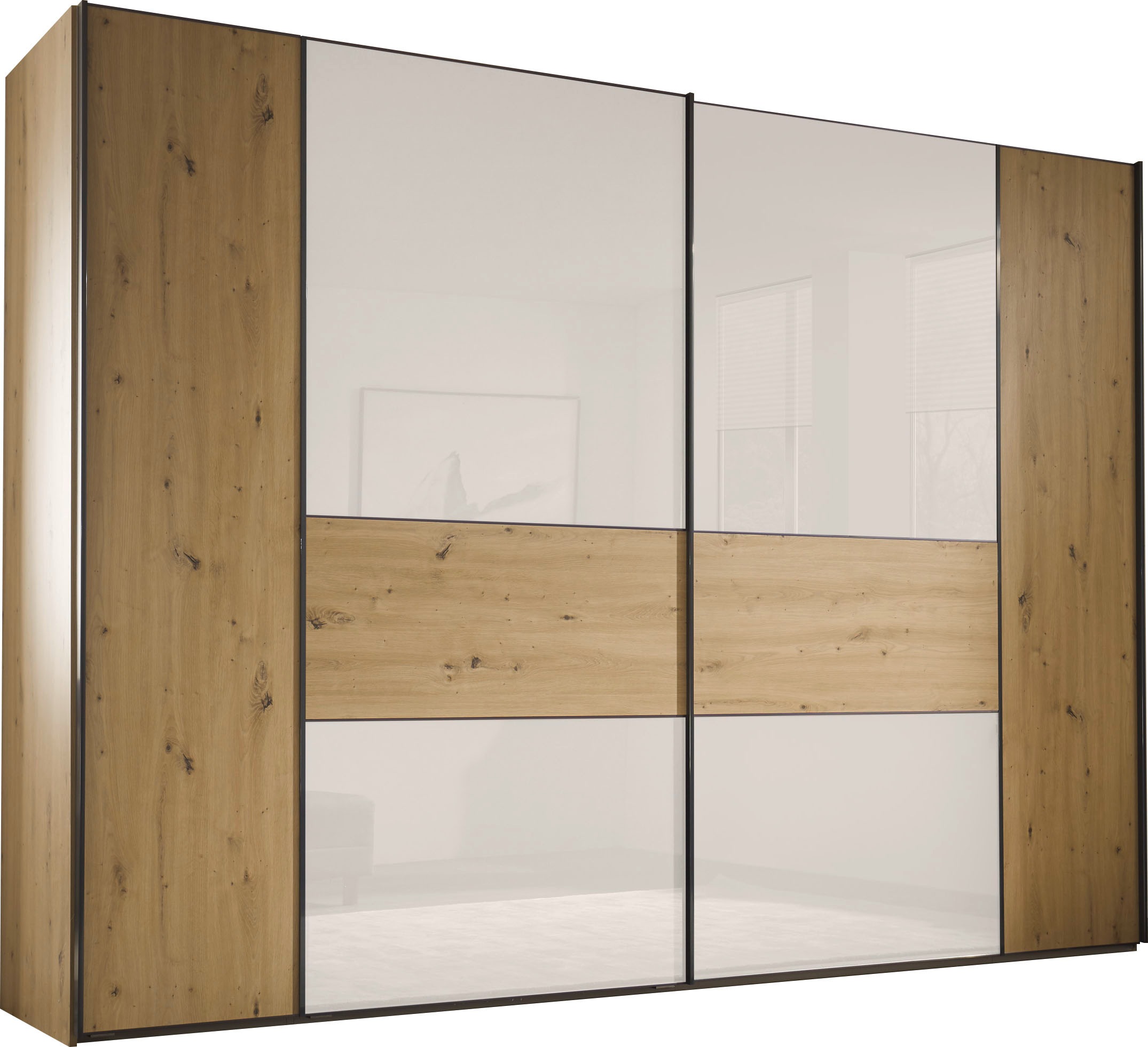 STAUD Schwebetürenschrank »Sonett 321G, Made in Germany« mit vier verschiedenen Ausstattungsvarianten