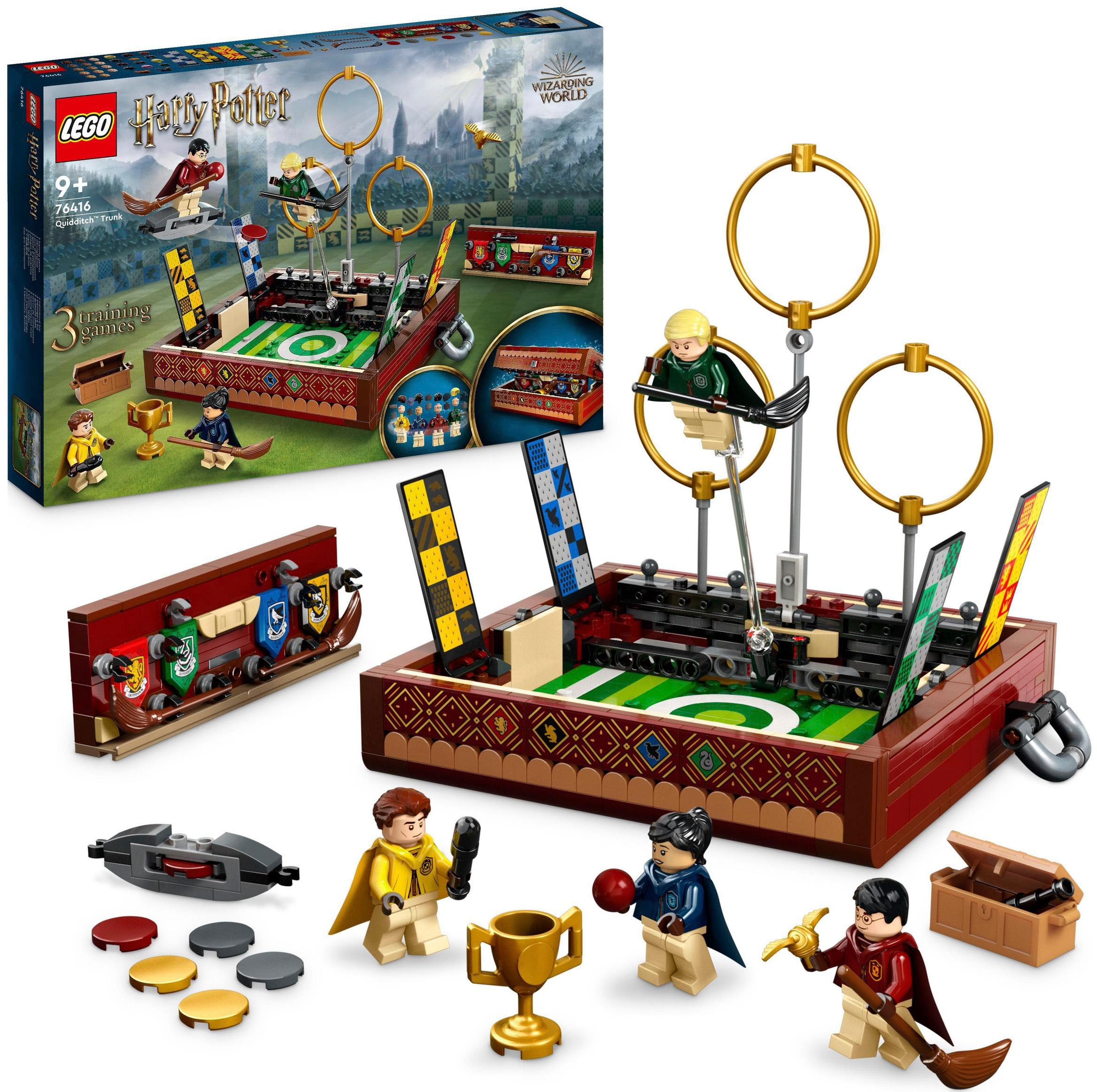 Konstruktionsspielsteine »Quidditch Koffer (76416), LEGO® Harry Potter«, (599 St.),...