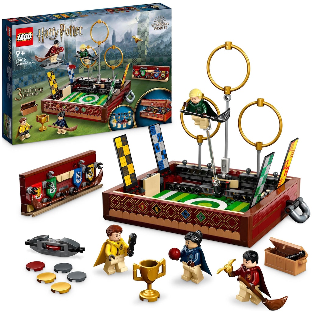 LEGO® Konstruktionsspielsteine »Quidditch Koffer (76416), LEGO® Harry Potter«, (599 St.), Made in Europe