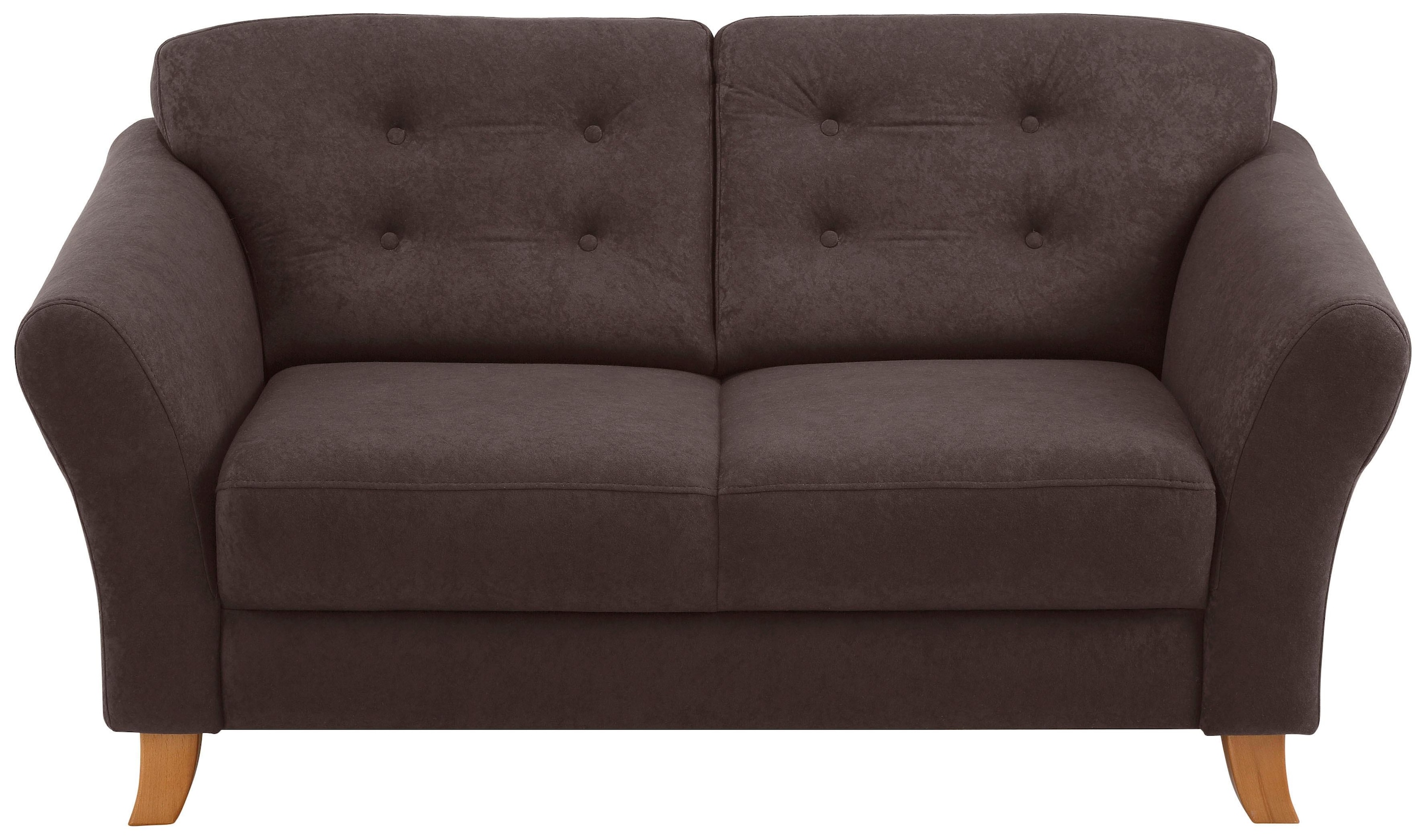 Home affaire 2-Sitzer »Trondheim« mit Federkern, Knopfheftung im Rücken