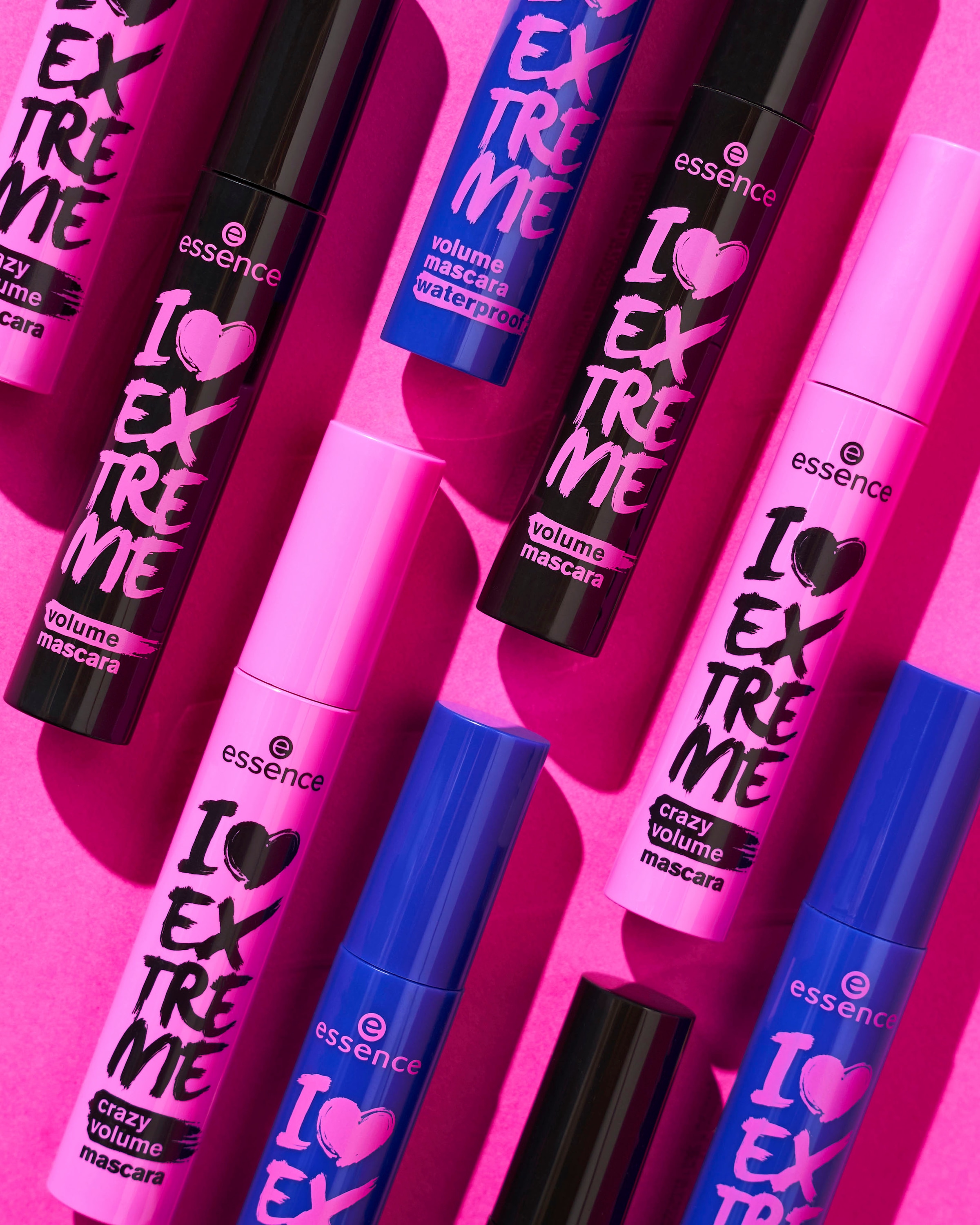 Essence Mascara »I LOVE EXTREME volume mascara«, (Set, 3 tlg.)