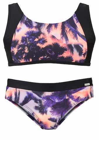 Sunseeker Bustier-Bikini, mit Palmendruck kaufen