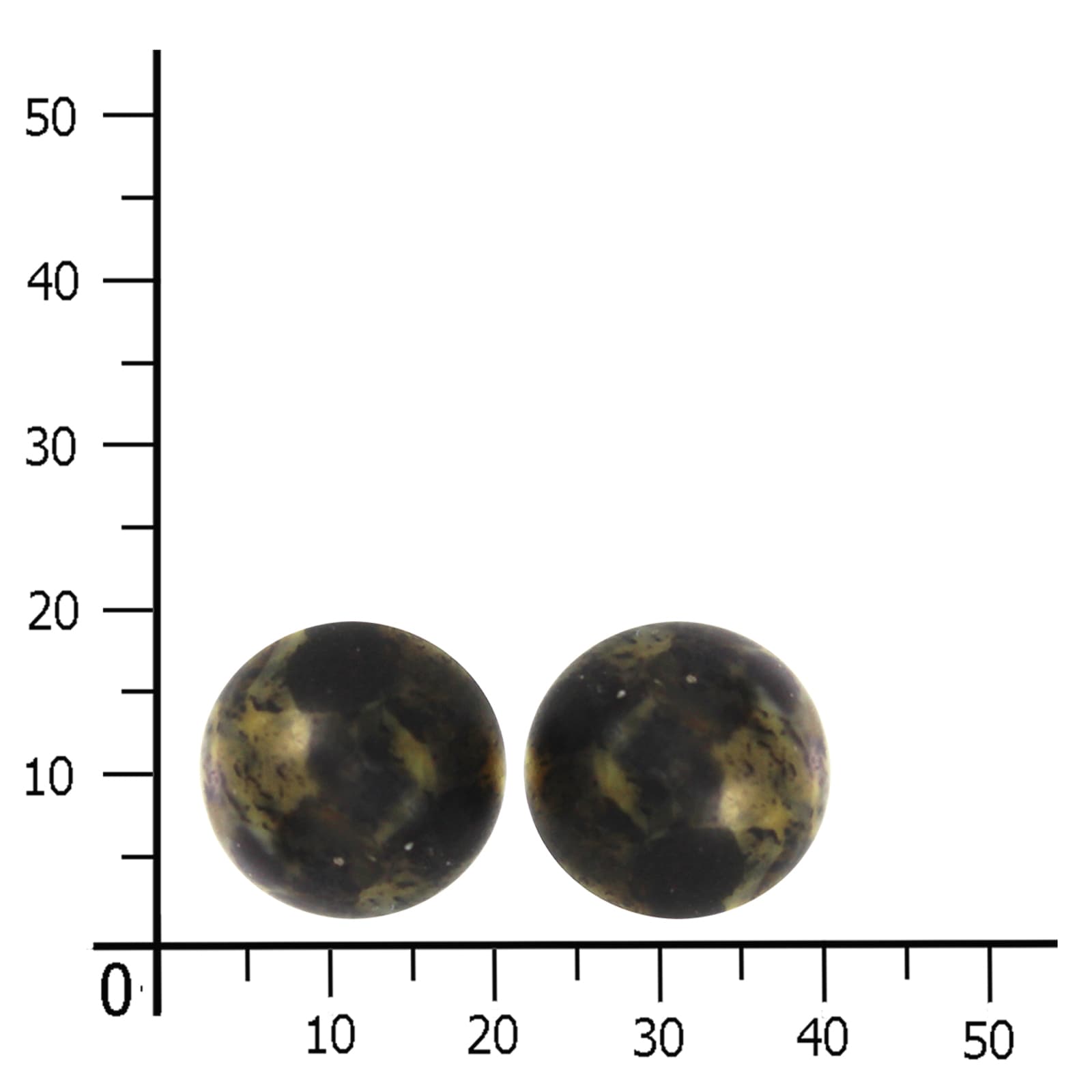 OSTSEE-SCHMUCK Paar Ohrstecker »- Klassisch 16 mm - Silber 925/000 - Bernstein«