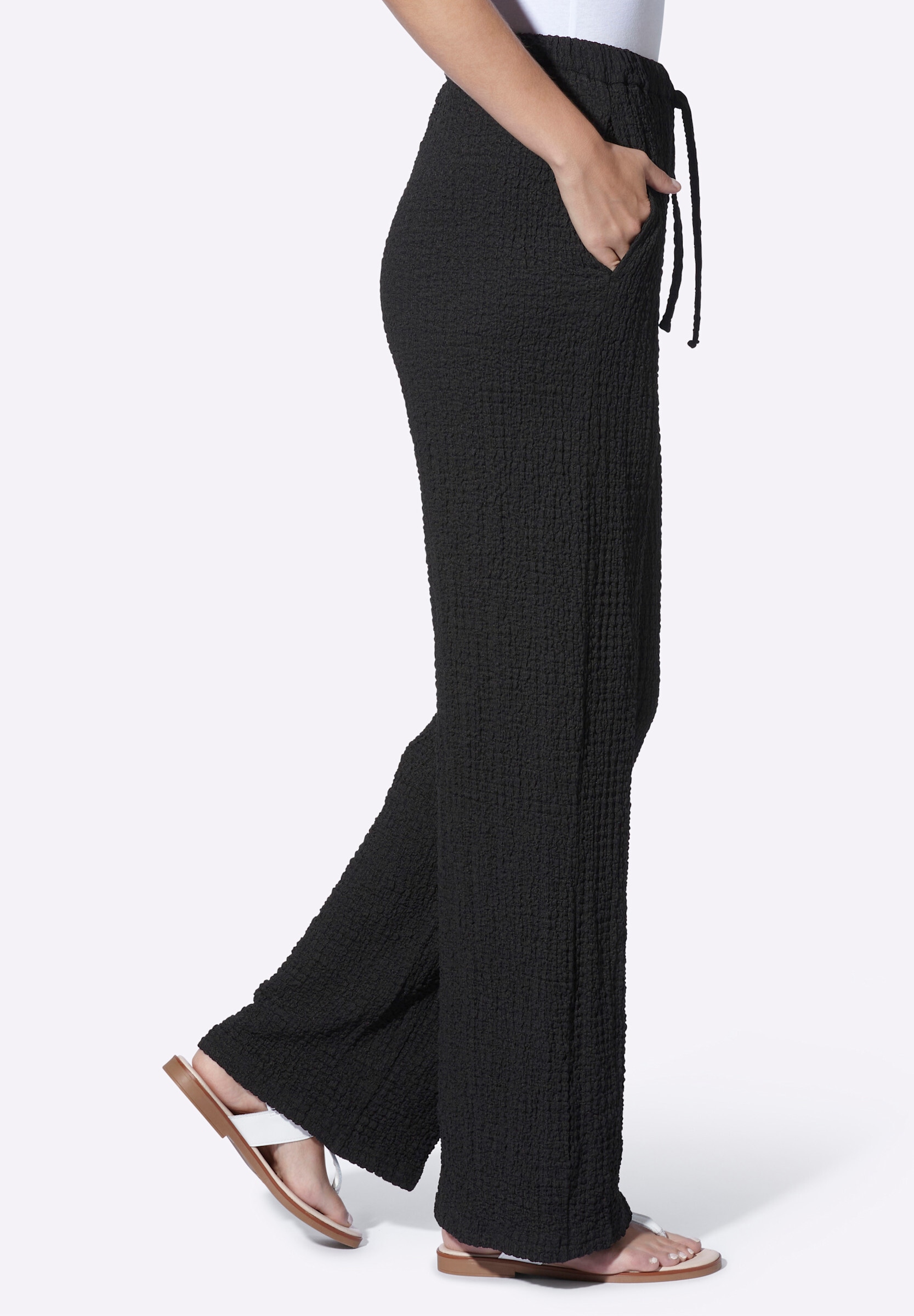heine Schlupfhose »Jersey-Hose Jerseyhose aus Strukturware«