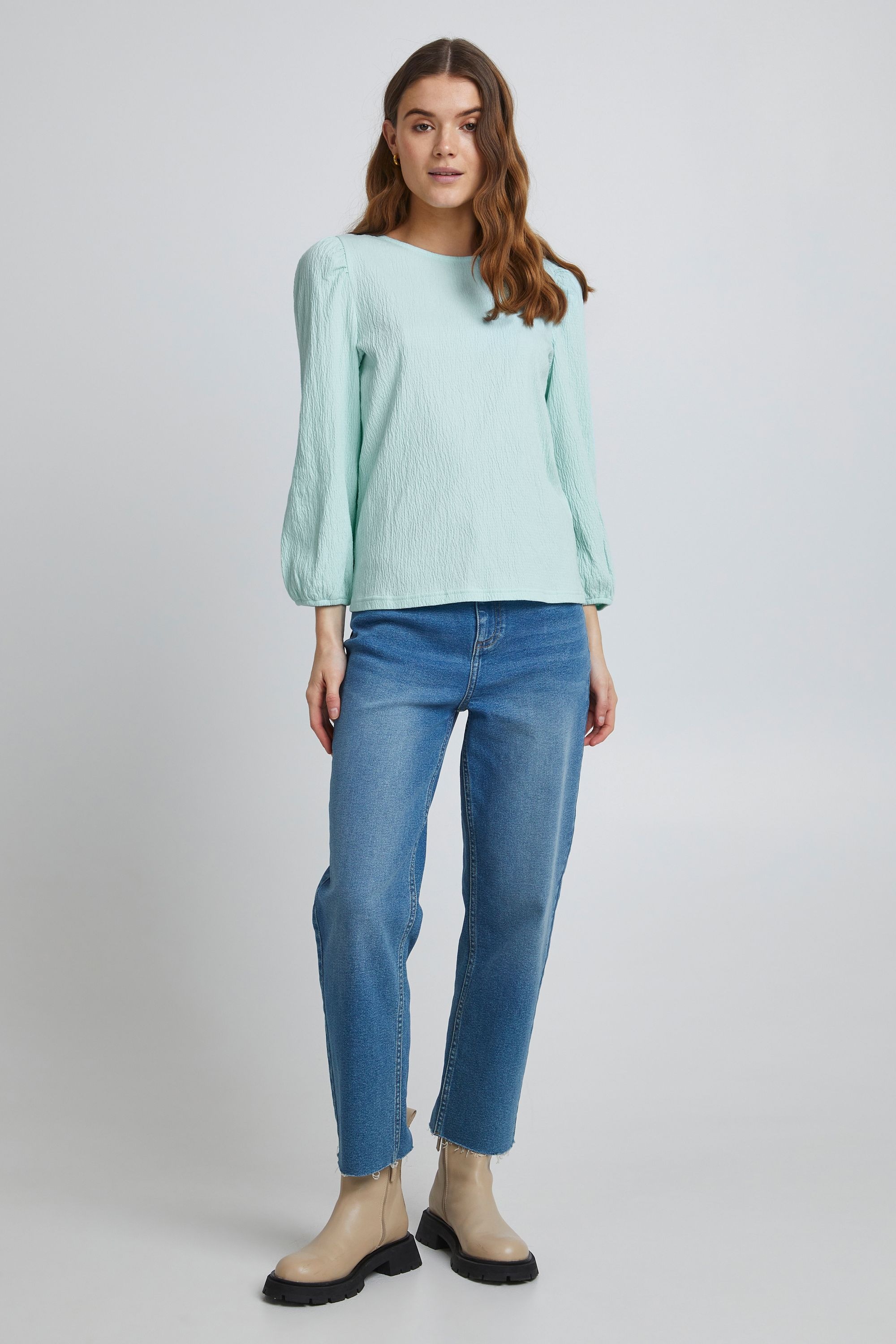 b.young Sweatshirt »3/4-Arm Shirt BYPepper«
