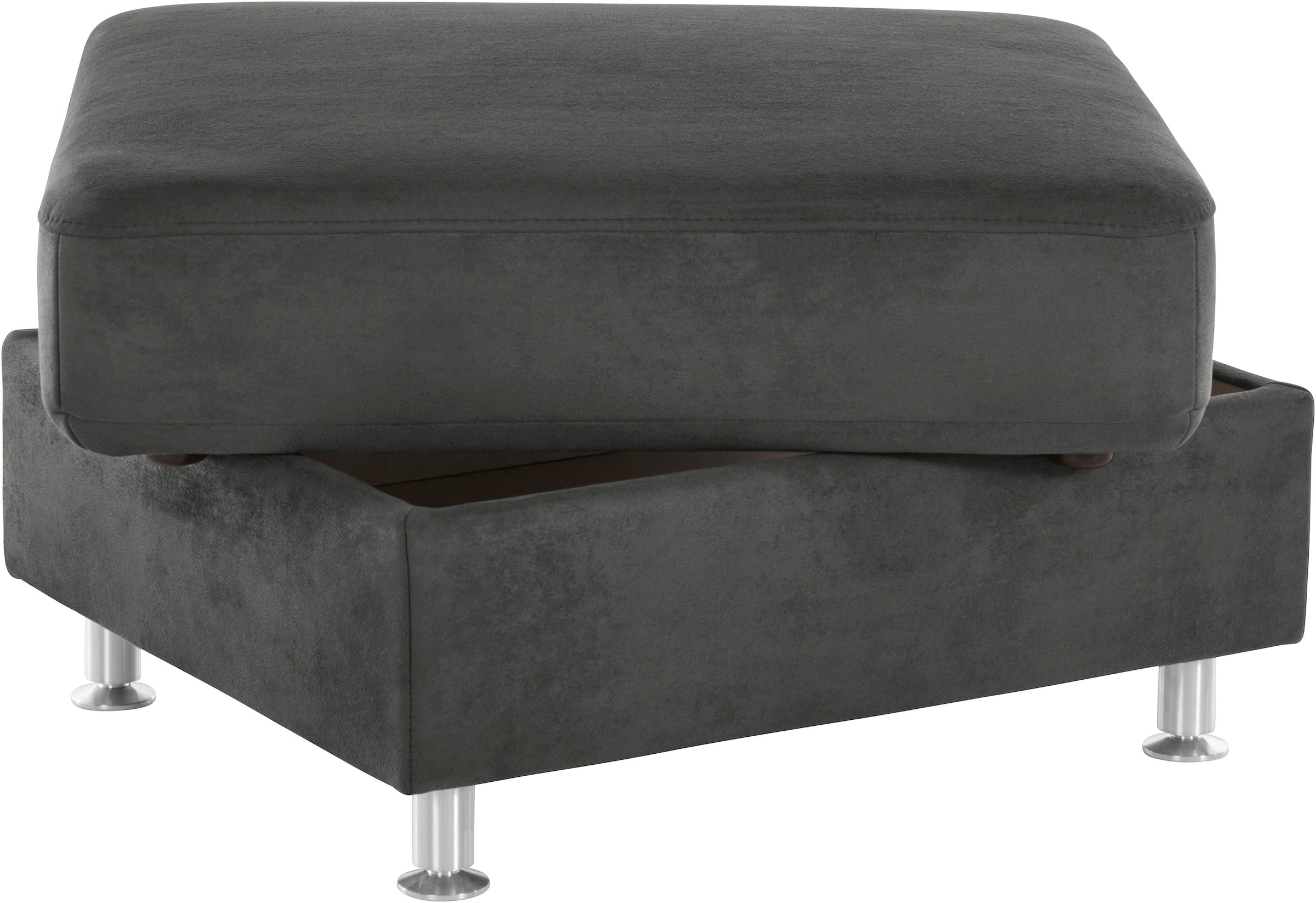 sit&more Stauraumhocker »Darwin«, inklusive Federkern und Stauraum