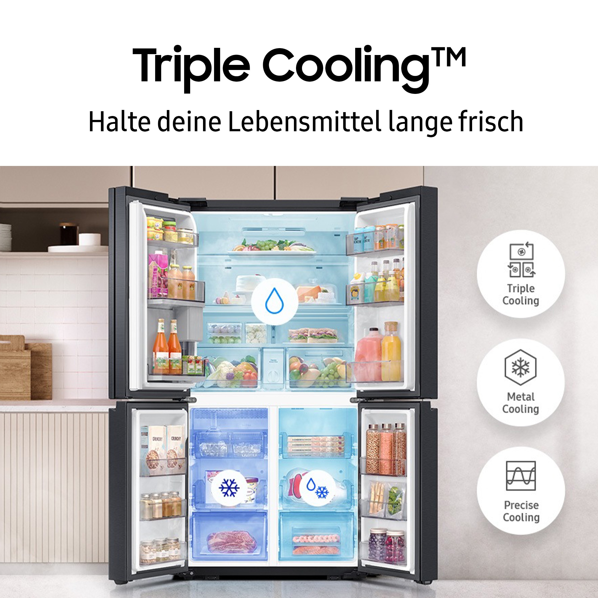 Samsung Multi Door »RF65DG960EB1EF«