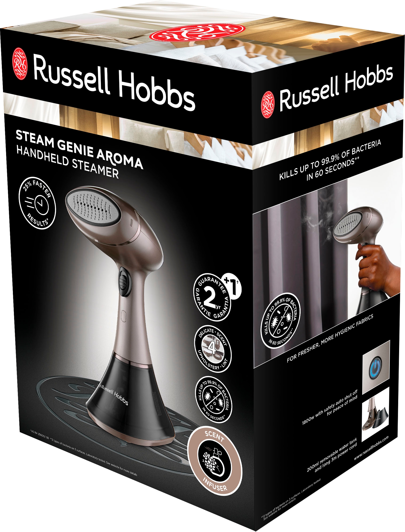 RUSSELL HOBBS Dampfbürste »28040-56 Steam Genie Aroma«, 1800 W