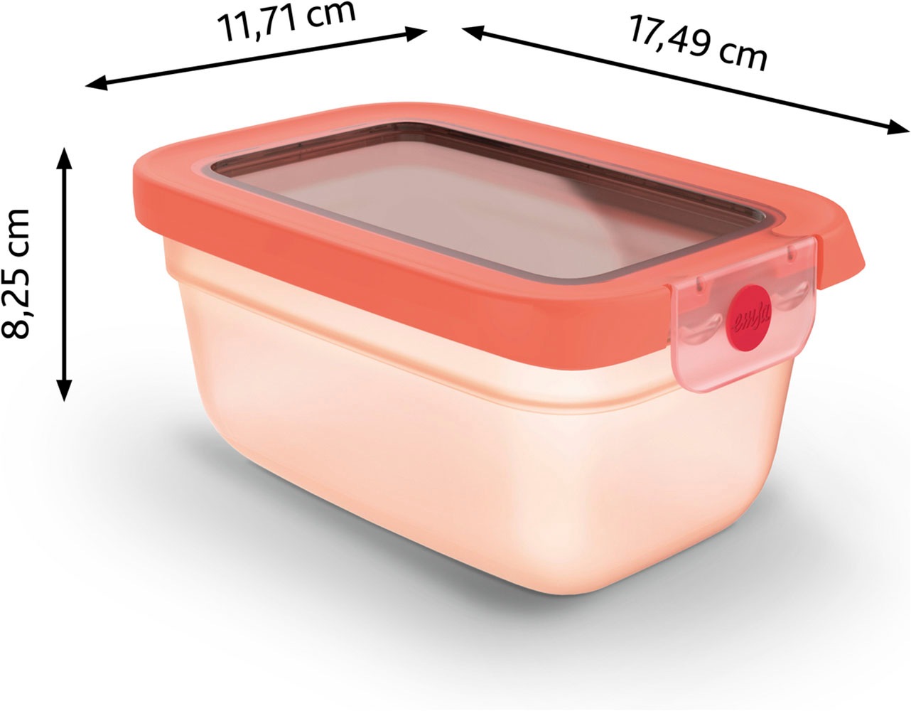 Emsa Frischhaltedose »oneClick« verschlossen mit nur 1 x Klick, 100% dicht, made in Germany