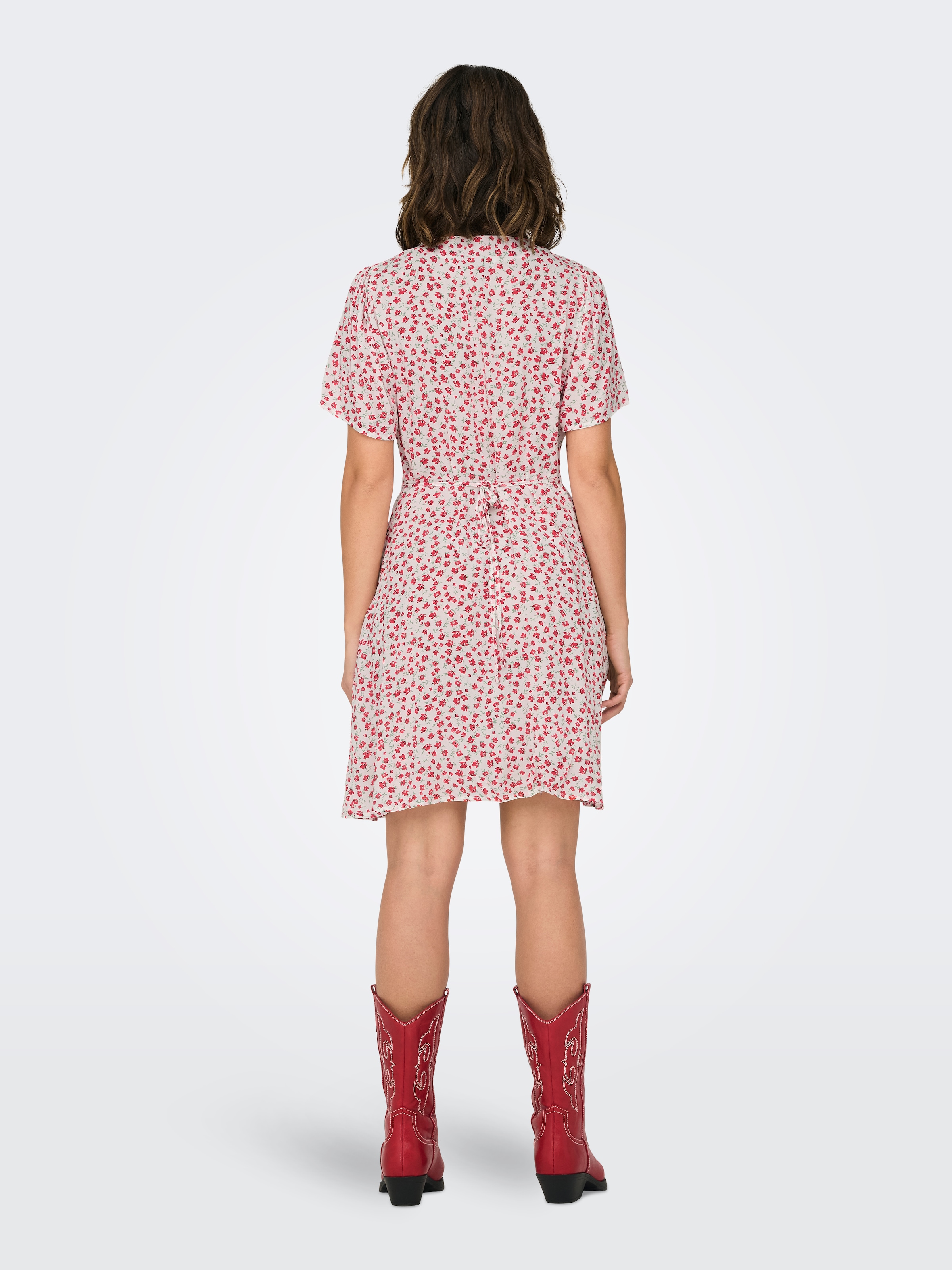 ONLY Minikleid »ONLEVIDA S/S SHORT DRESS WVN NOOS«, Sommerkleid
