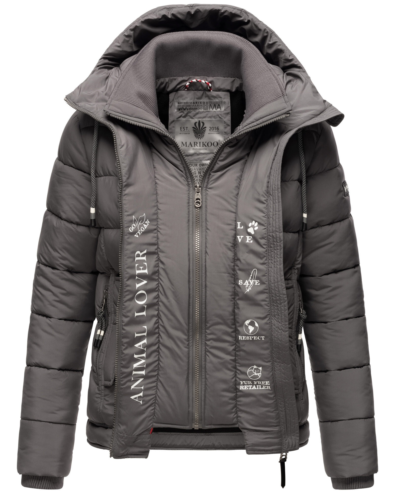 Marikoo Outdoorjacke »Marikoo Taisaa Princess Damen Steppjacke B940«