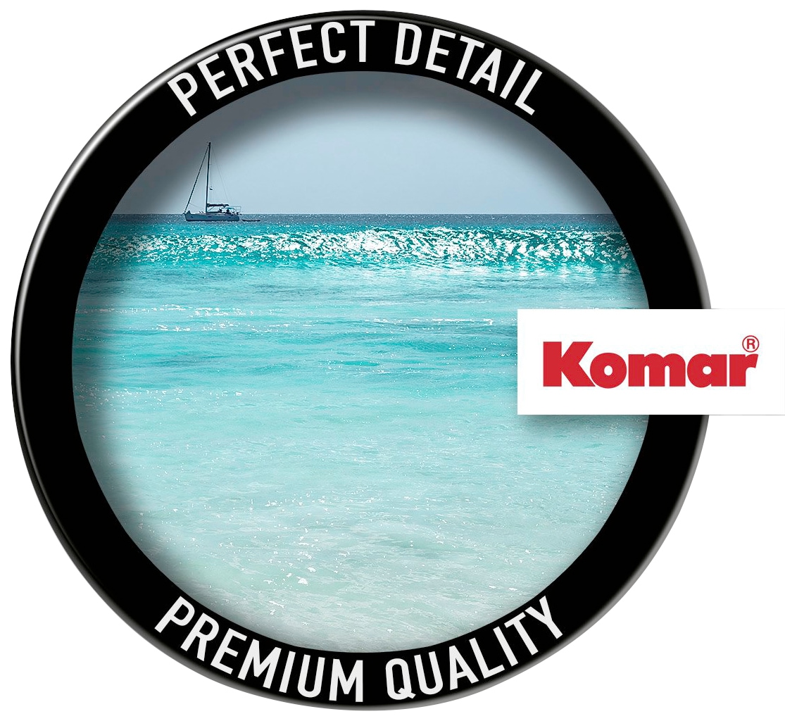 Komar Fototapete »Vlies selbstklebend - Lagoon - Größe 125 x 125 cm«, bedruckt, Wohnzimmer, Schlafzimmer