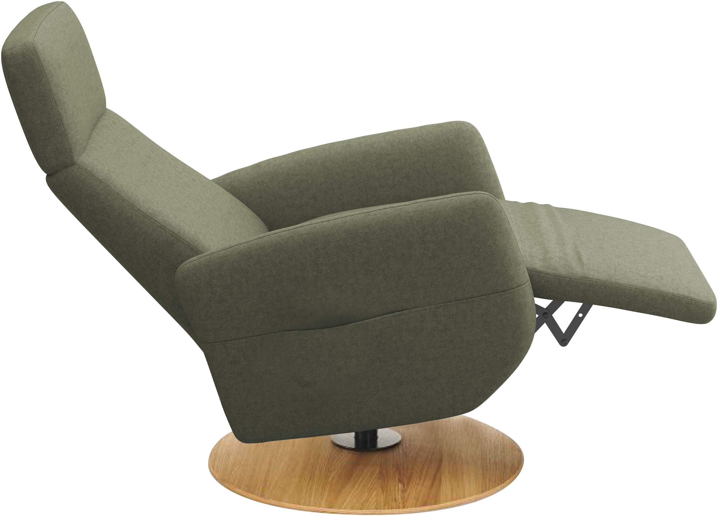 Home affaire TV-Sessel »Rochelle, inkl. Kopfteilverstellung & 360° Drehfunktion« 1 Stk. tlg. TV-Sessel mit Drehfunktion 360 Grad