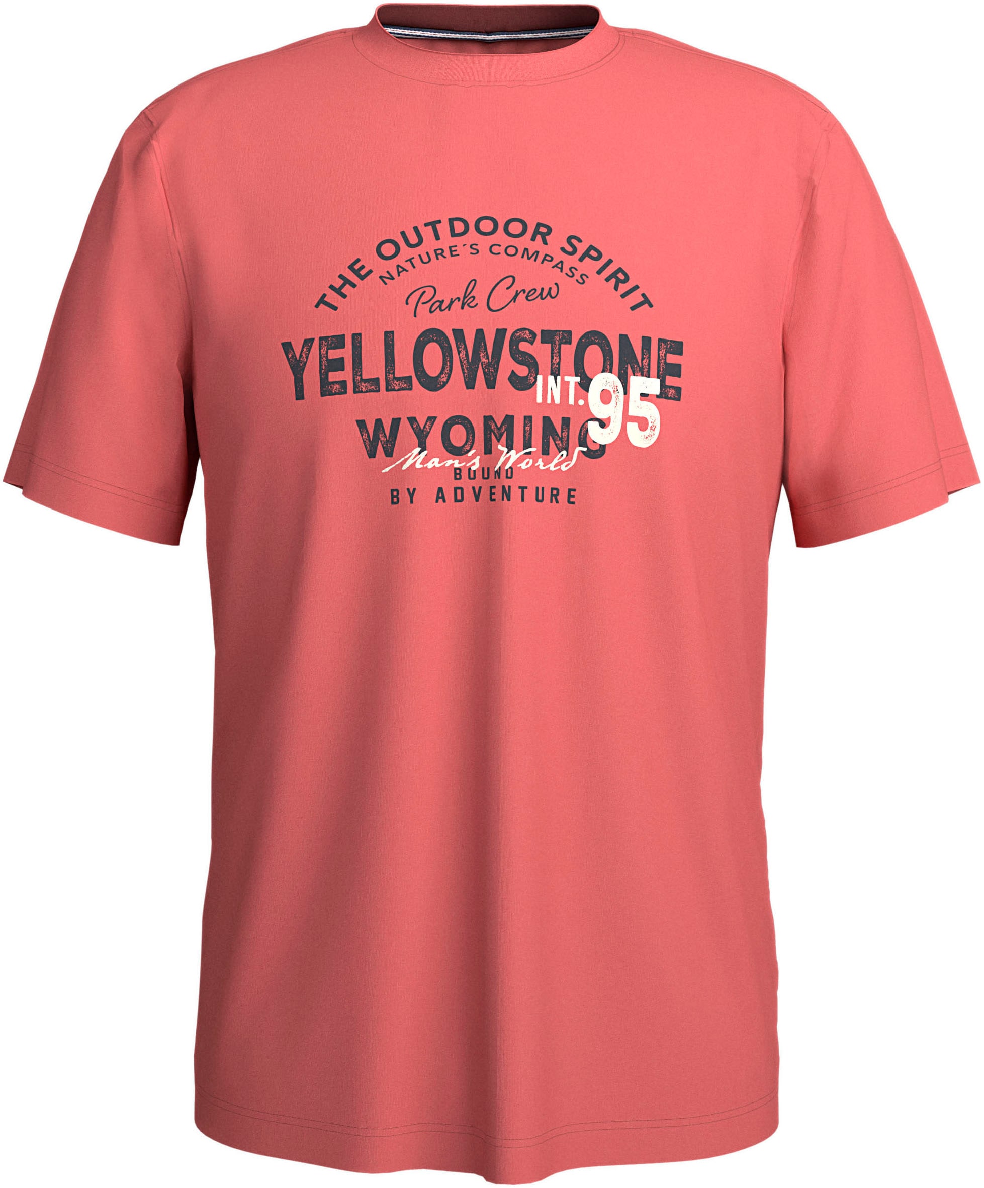 Man's World Rundhalsshirt »Neue Kollektion!« mit Print