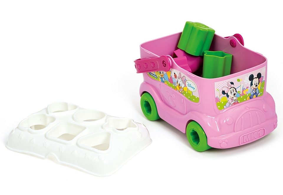 Clementoni® Steckspielzeug »Baby Clementoni, Disney Baby Minnie Sortierbus«, (10 tlg.), Made in Europe