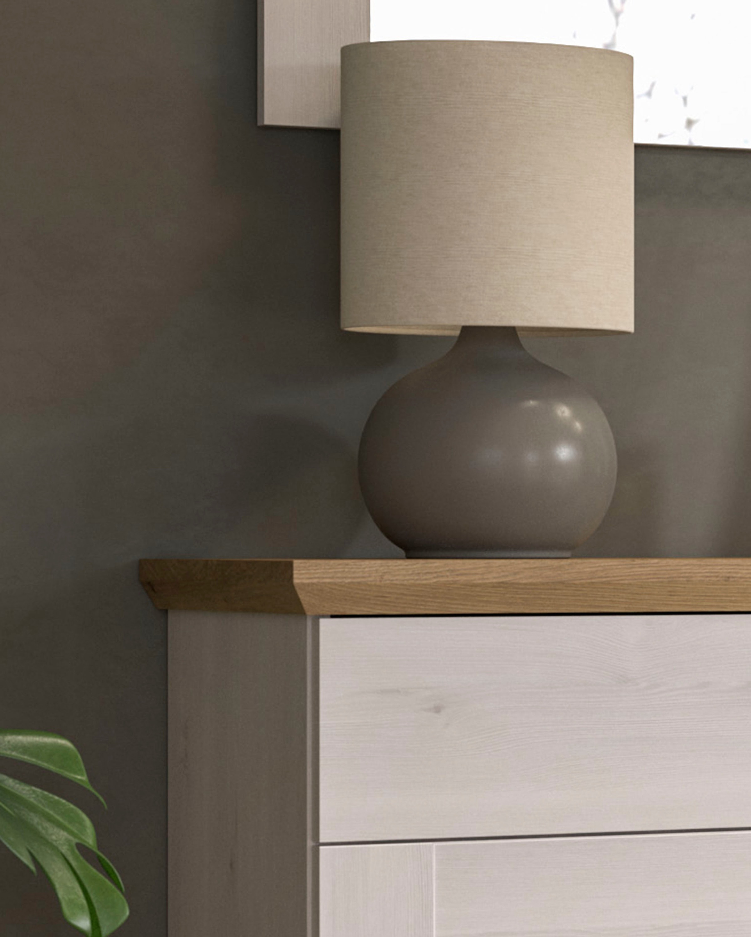 Home affaire Garderobenschrank »COSENZA, TOPSELLER!, Höhe 196 cm, 2 Türen, 2 Böden, 1 Kleiderstange«, Hochschrank, Stauraumschrank, Schrank, Flurschrank, Dielenschrank