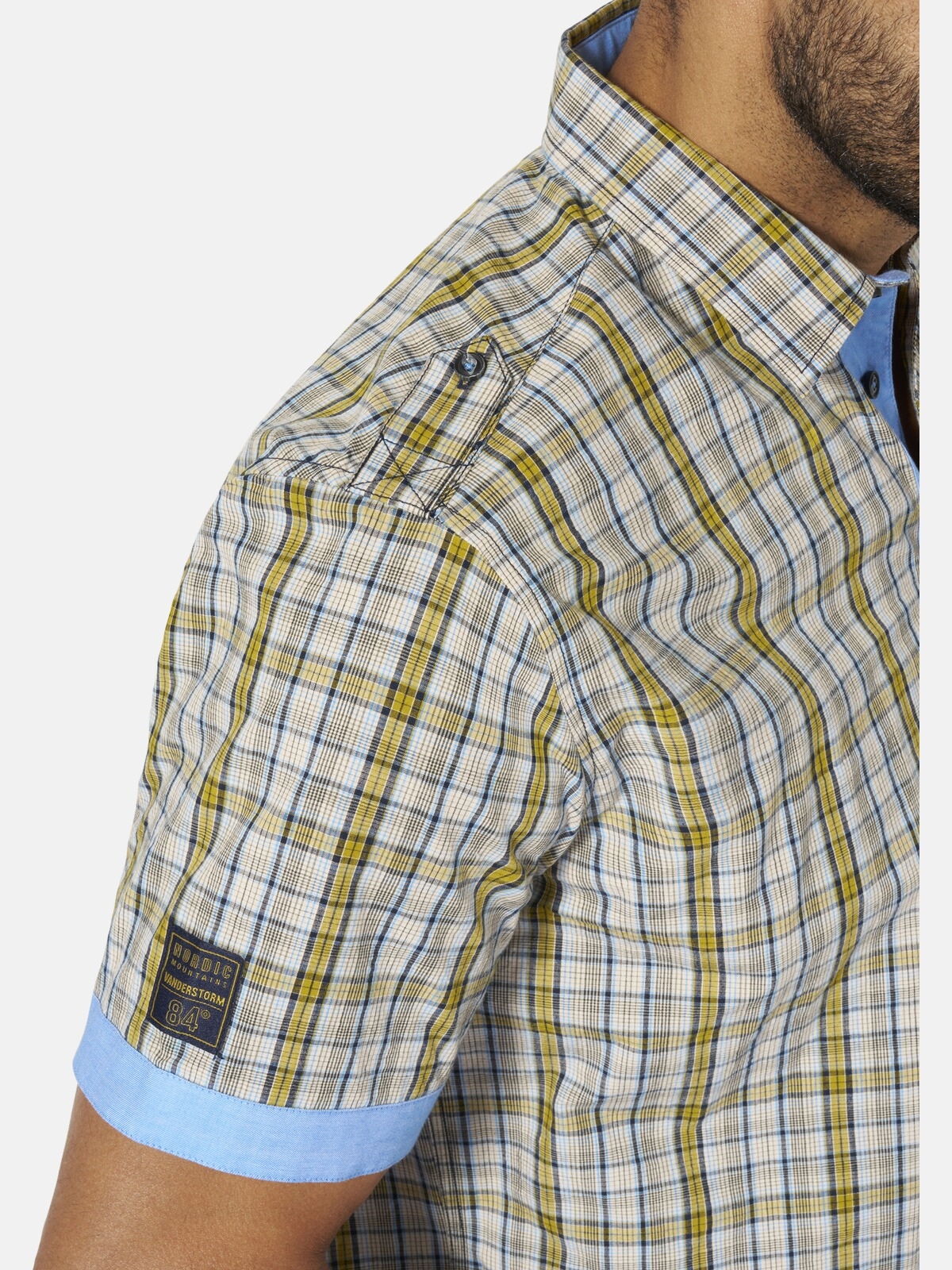 Jan Vanderstorm Kurzarmhemd »Kurzarmhemd MAINER«