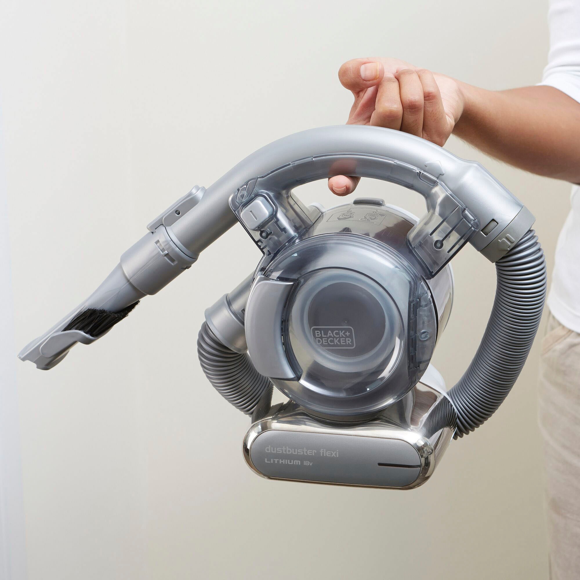 Black + Decker Akku-Handstaubsauger »Dustbuster PD1820L«, inkl. Akku und Ladestation