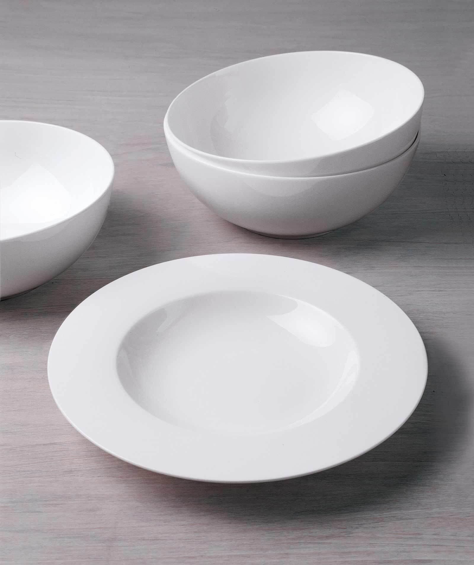 Villeroy & Boch Geschirr-Set »Einsteiger-Set Royal 8er Set weiß« Spülmaschinengeeignet, Mikrowellengeeignet
