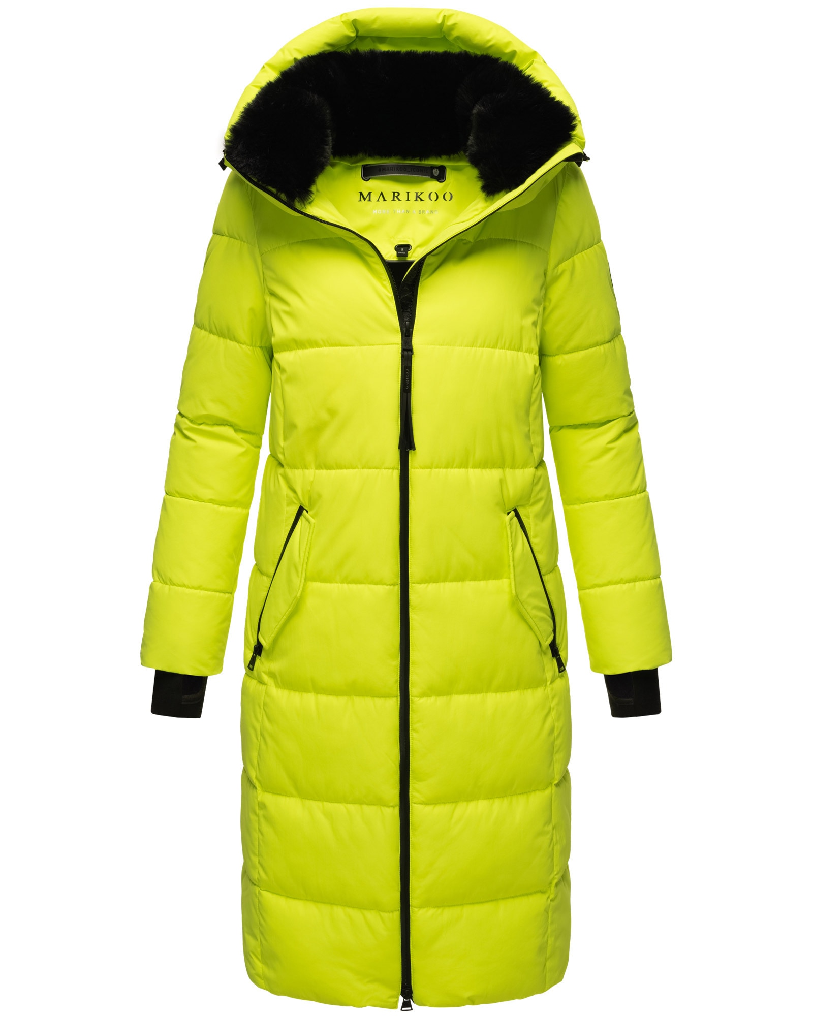 Marikoo Steppjacke »Marikoo Zuraraa lange Damen Winter Steppjacke B989«