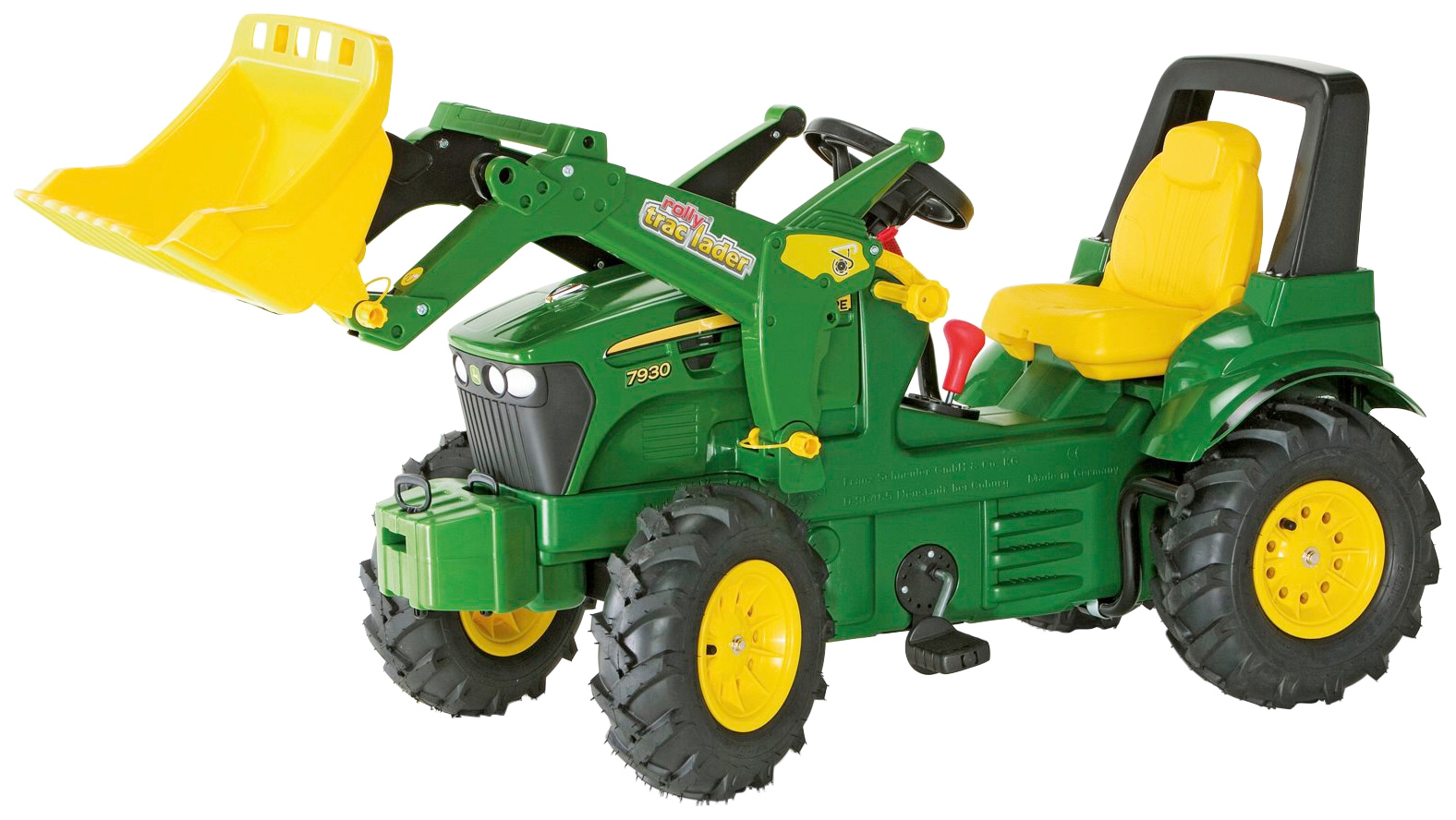 Rolly Toys Tretfahrzeug »John Deere 7930«, Kindertraktor mit Lader und Luftbereifung