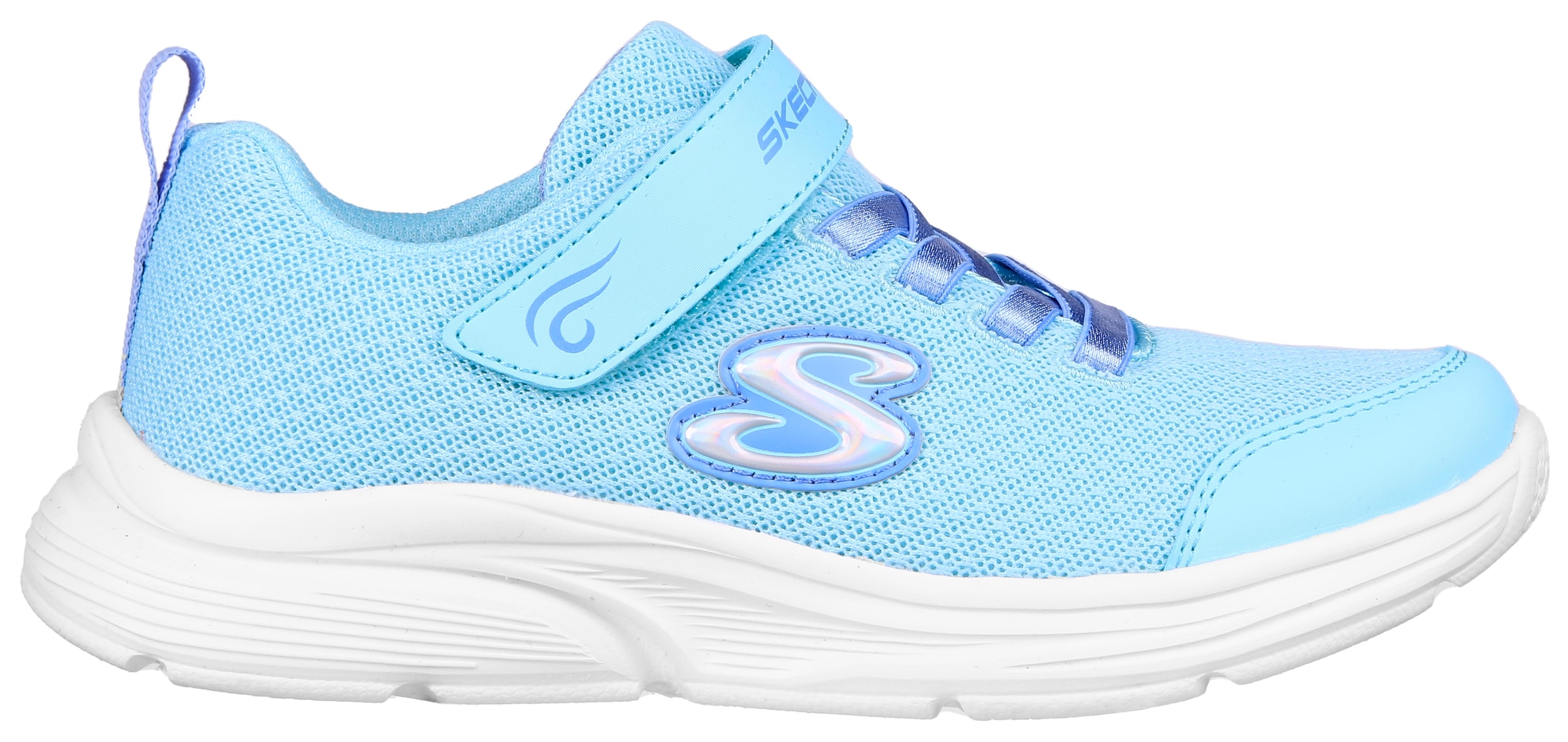 Skechers Kids Sneaker »WAVY mit bei ♕ coolen LITES«, Glitzerdetails