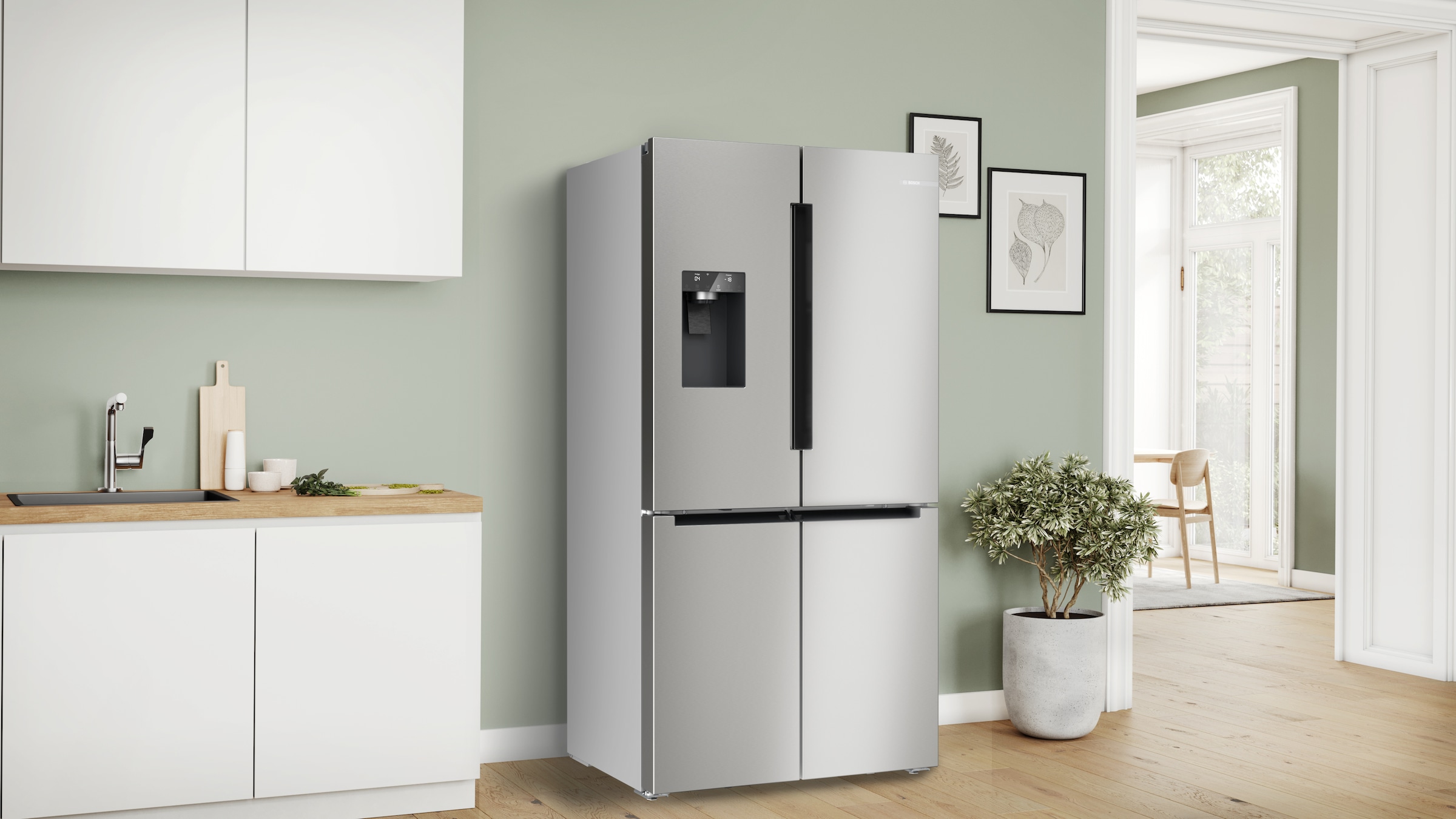 BOSCH Multi Door Serie 6 »KFD96APEA« 183 cm hoch 90,5 cm breit
