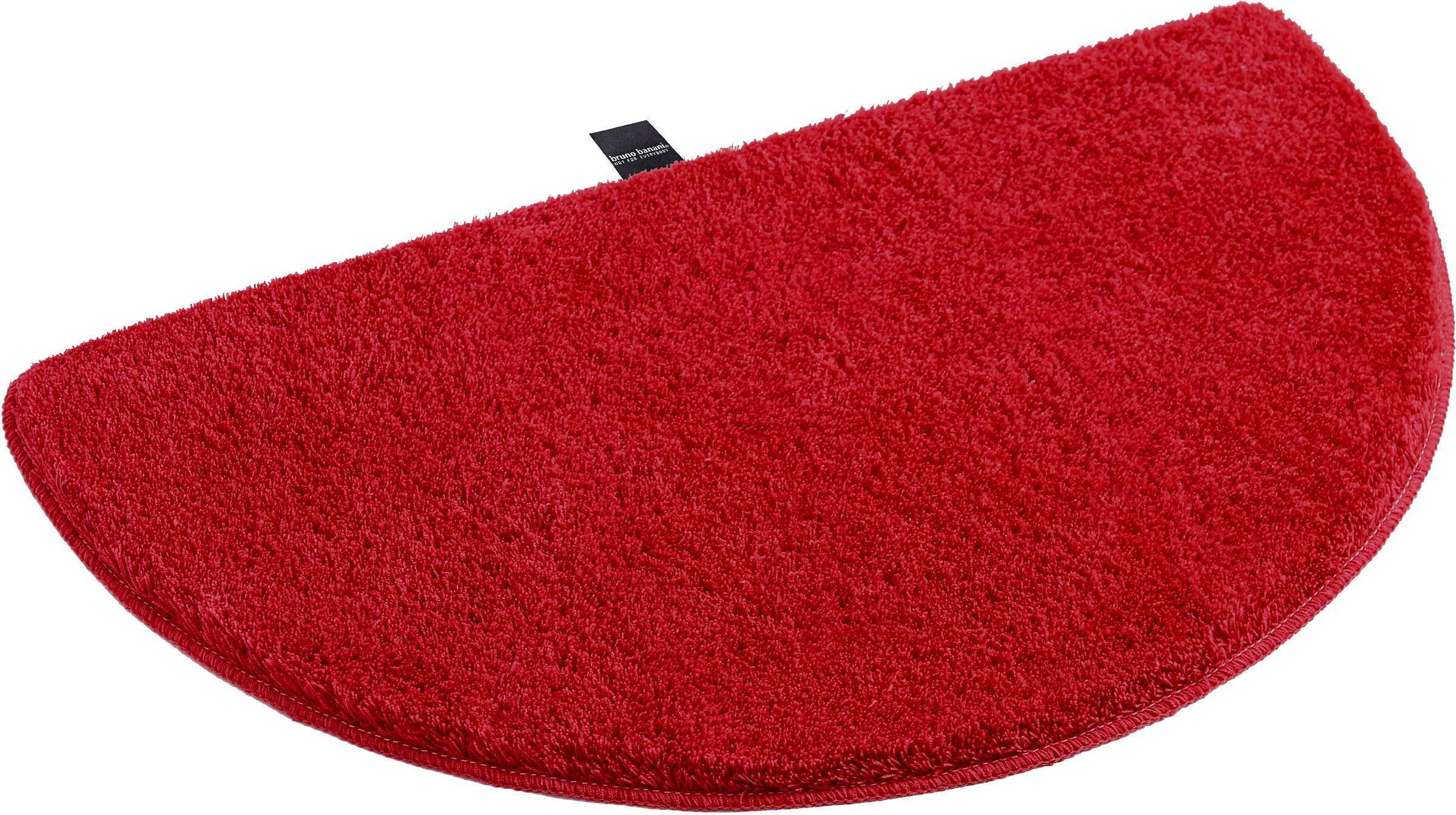 Bruno Banani Badematte »Lana, Badvorleger, Badezimmer Teppich«, rutschhemmend beschichtet, fußbodenheizungsgeeignet-schnell trocknend-strapazierfähig, Badteppich, Badematten, unifarben, auch als 3 teiliges Set & rund