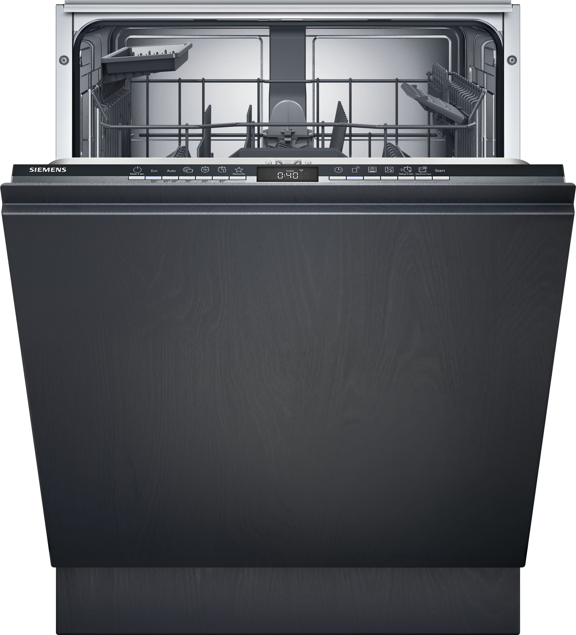 SIEMENS vollintegrierbarer Geschirrspüler iQ300 »SX63EX02AE«, 13 Maßgedecke