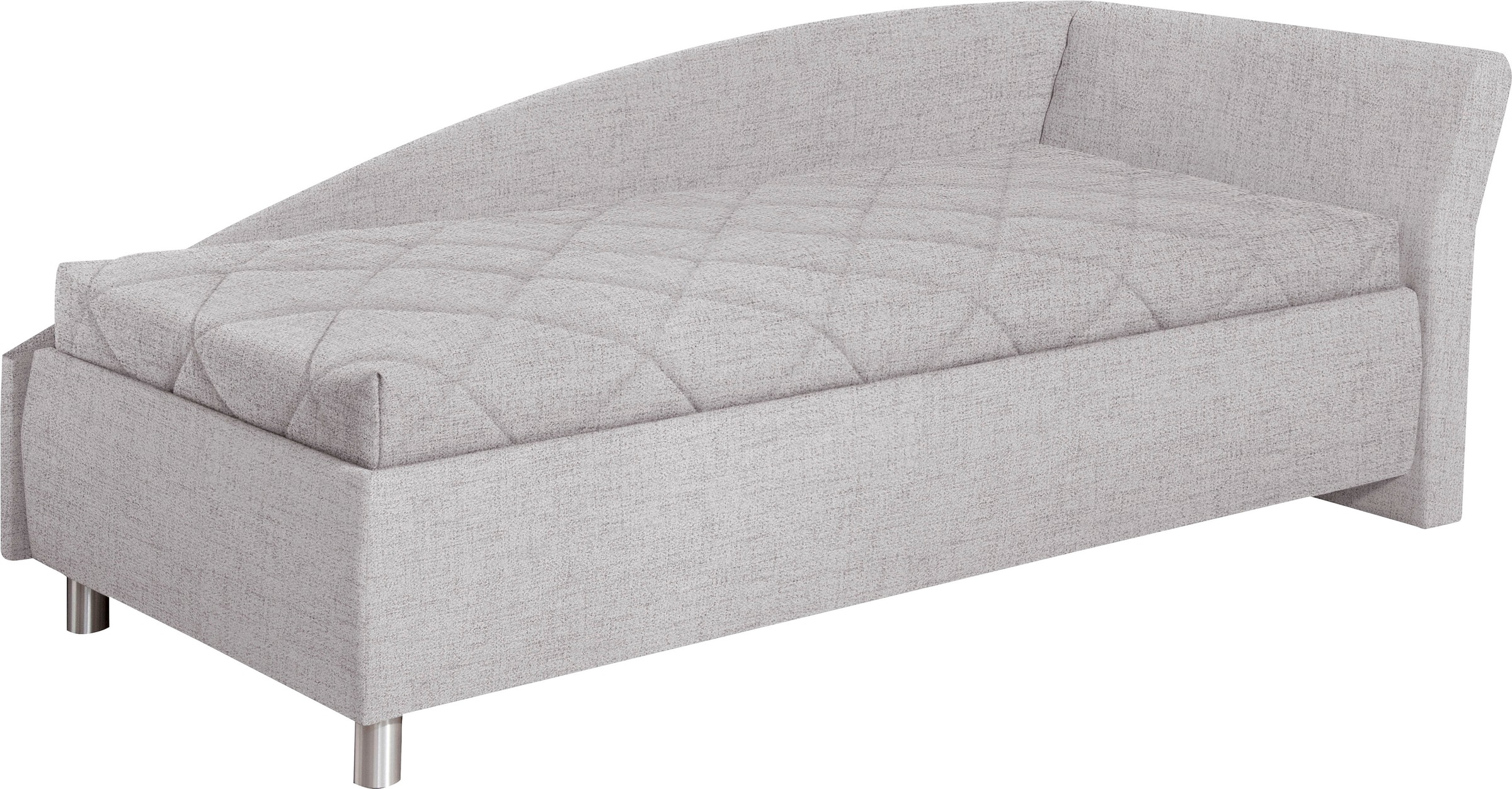 alina Schlafsofa »Lindsay«, Bettkasten, Zierkissen-Set aus: 2 Stk. 40x40cm, 1 Stk. 30x30cm