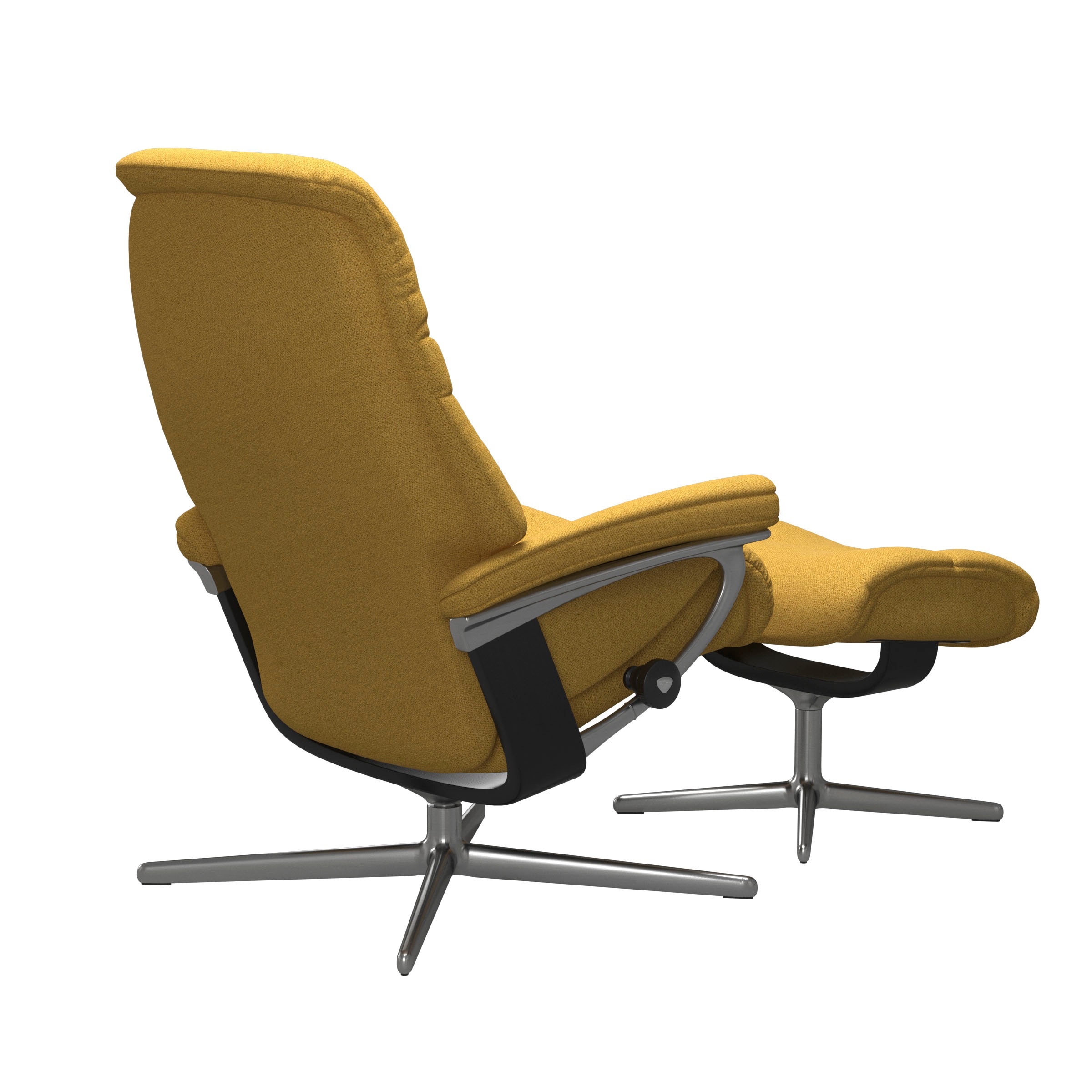 Stressless® Relaxsessel »Sunrise«, mit Cross Base, Größe S, M & L, Holzakzent Schwarz