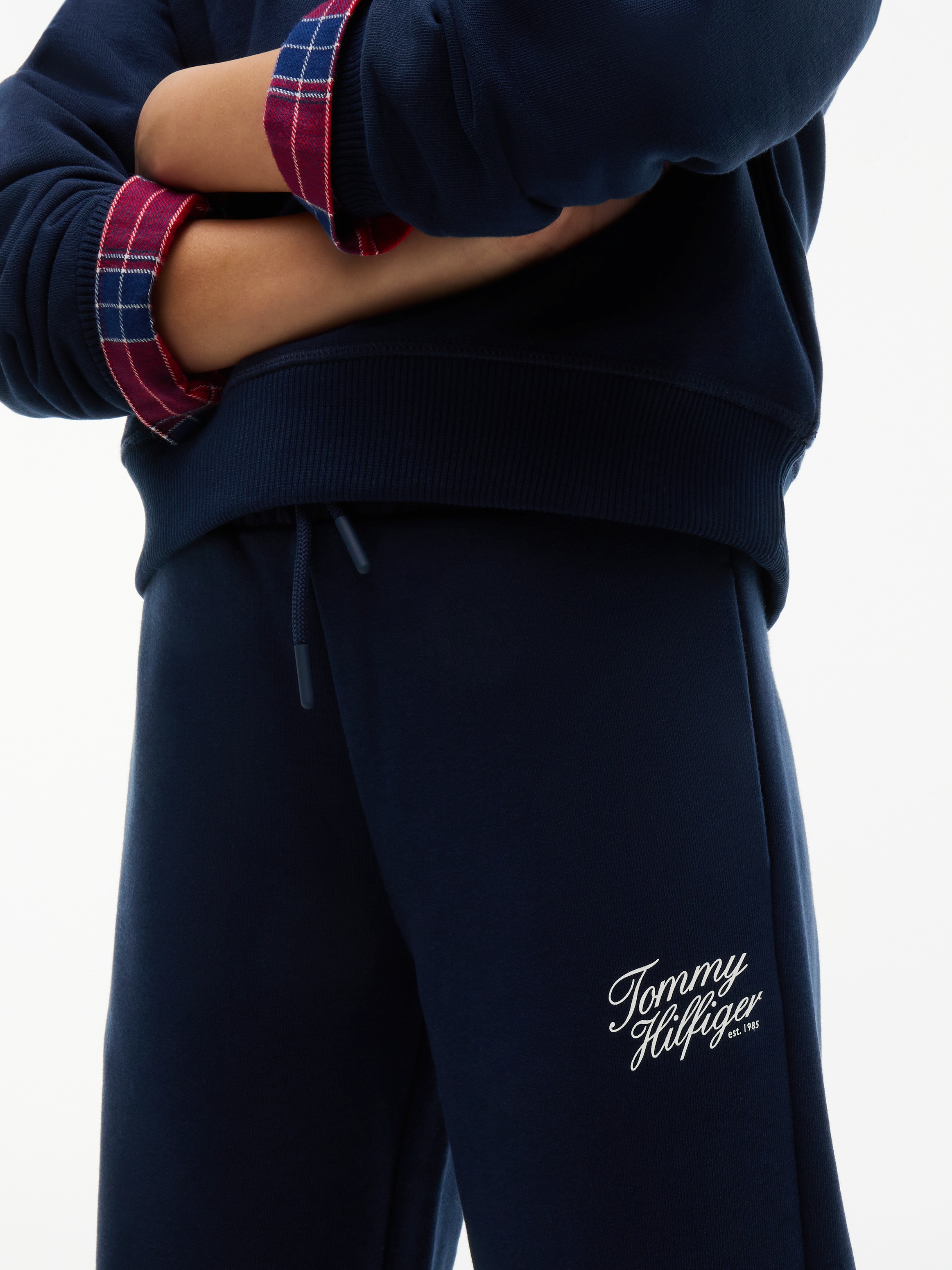Tommy Hilfiger Sweathose »TOMMY SCRIPT SWEATPANTS«  Regular Fit, Elastische Bündchen, Kinder bis 16 Jahre
