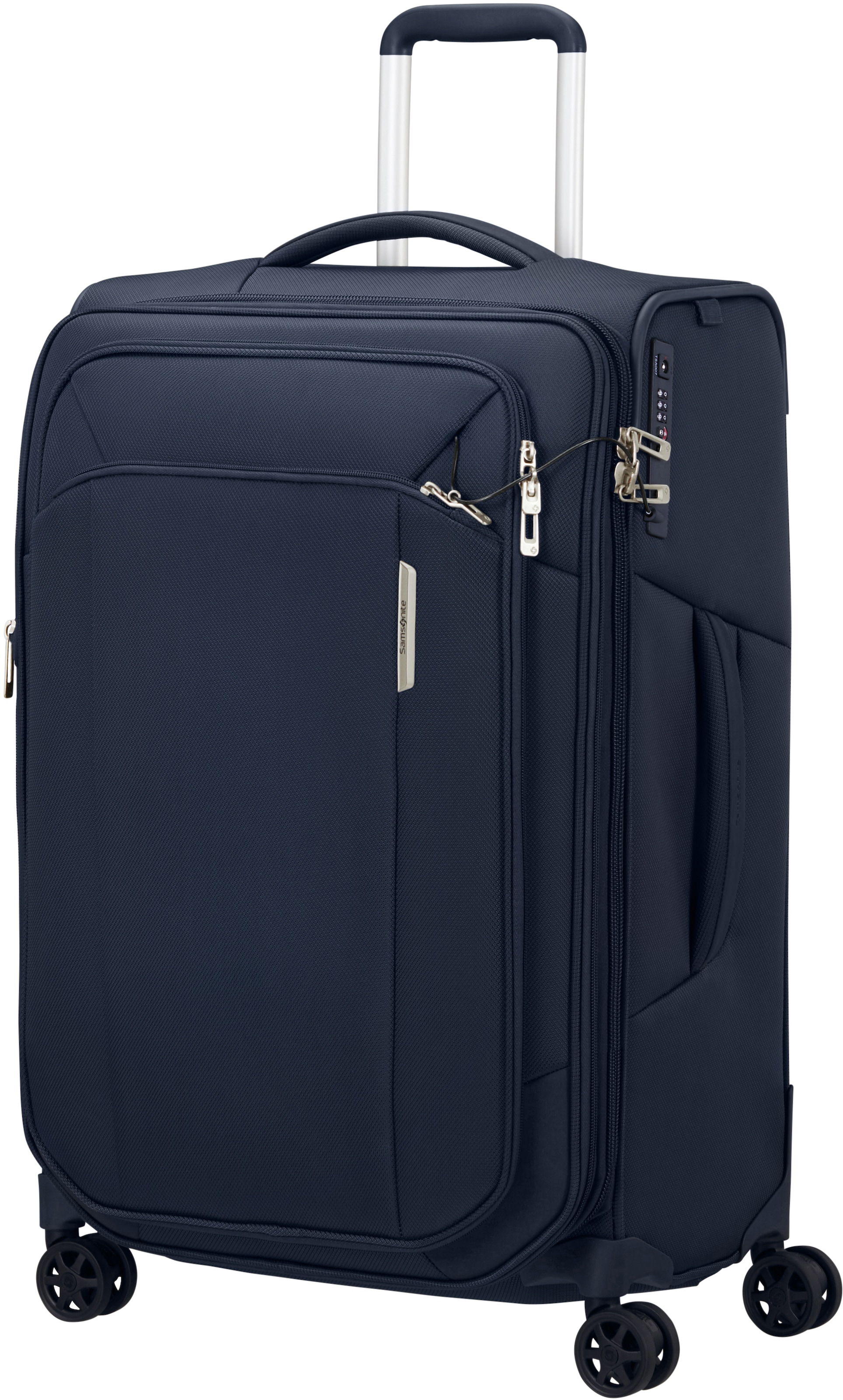 Samsonite Weichgepäck-Trolley »RESPARK exp, verschiedene Größen und Farben«, 4 Rollen, Reisekoffer Aufgabegepäck Reisegepäck mit Volumenerweiterung