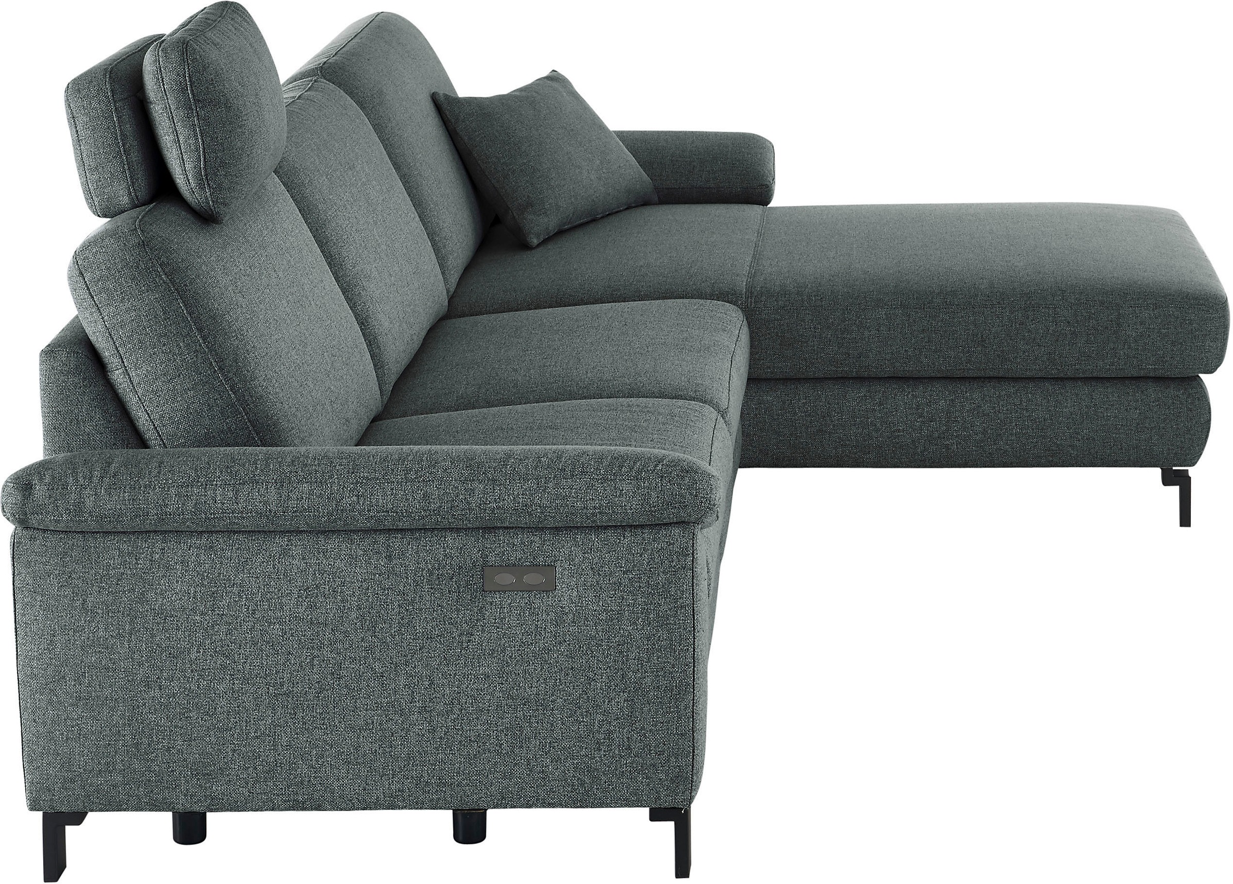 3C Candy Ecksofa »Mainau L-Form« Relaxfunktion im 1,5-Sitzer, motorische Schlaffunktion in Longchair