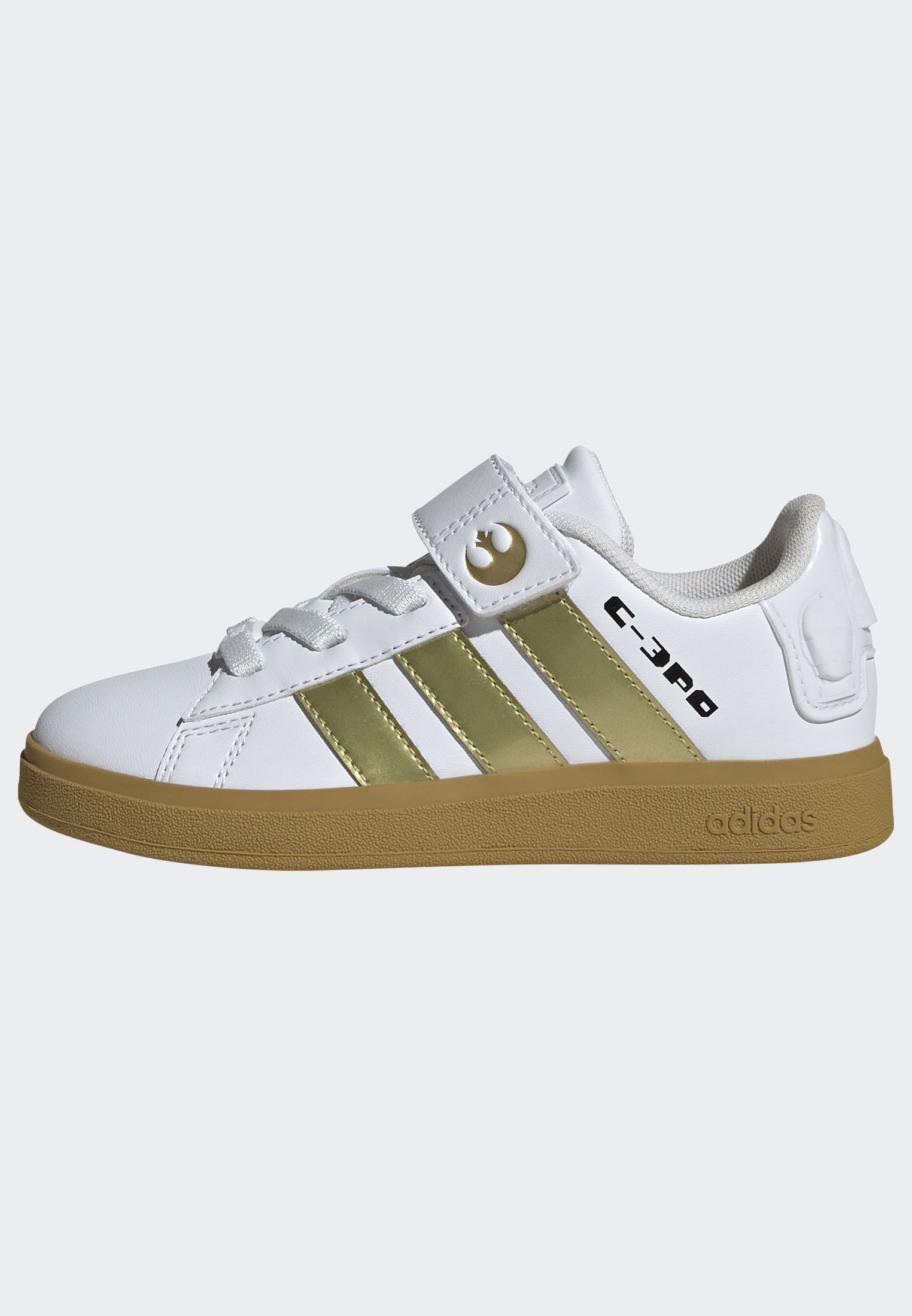 adidas Sportswear Sneaker »ADIDAS X STAR WARS GRAND COURT 2.0«, Design auf den Spuren des adidas Superstar