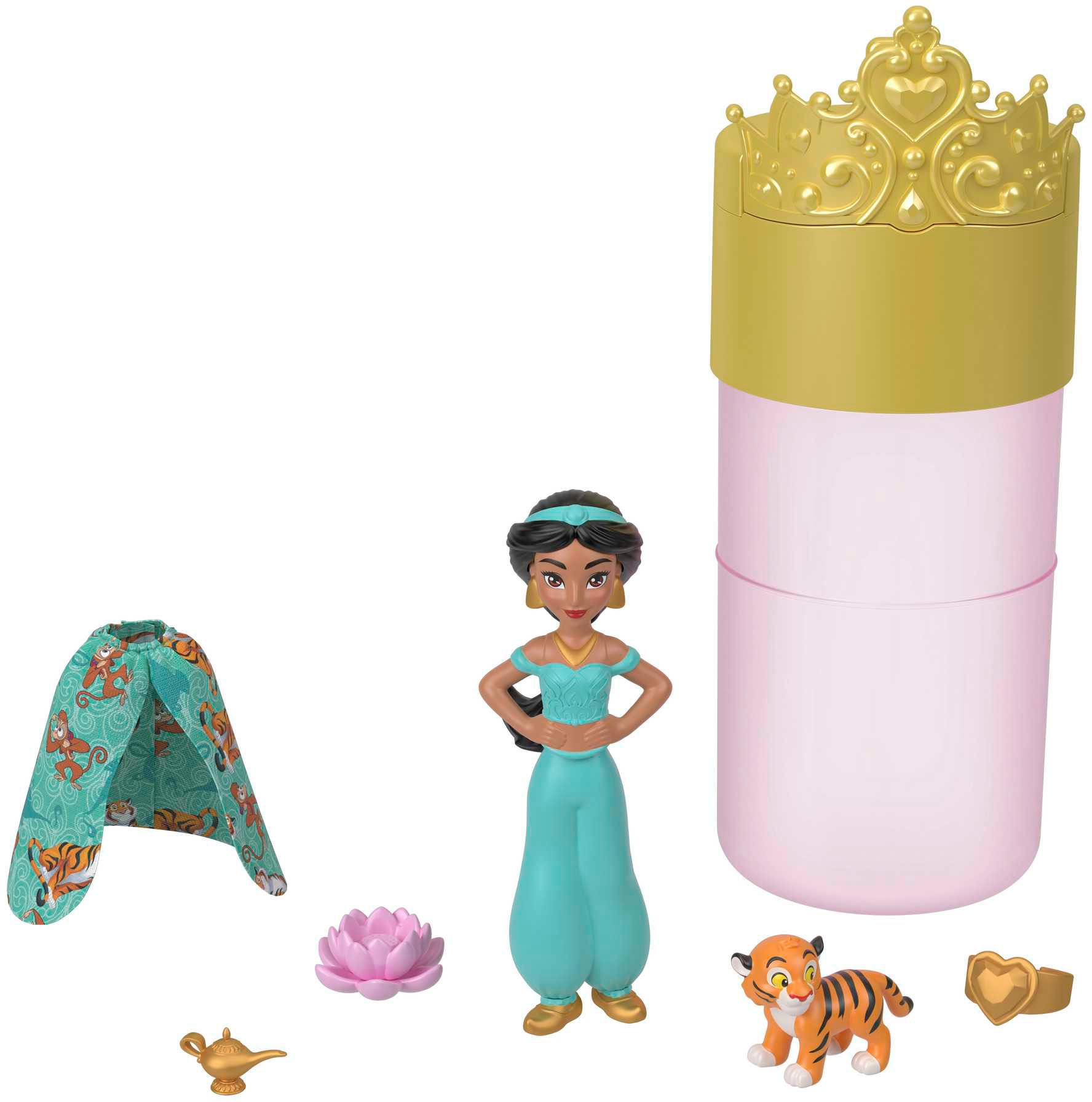Mattel® Anziehpuppe »Disney Prinzessin, Color Reveal-Puppen, Freundschaft-Serie«, mit 6 Überraschungen
