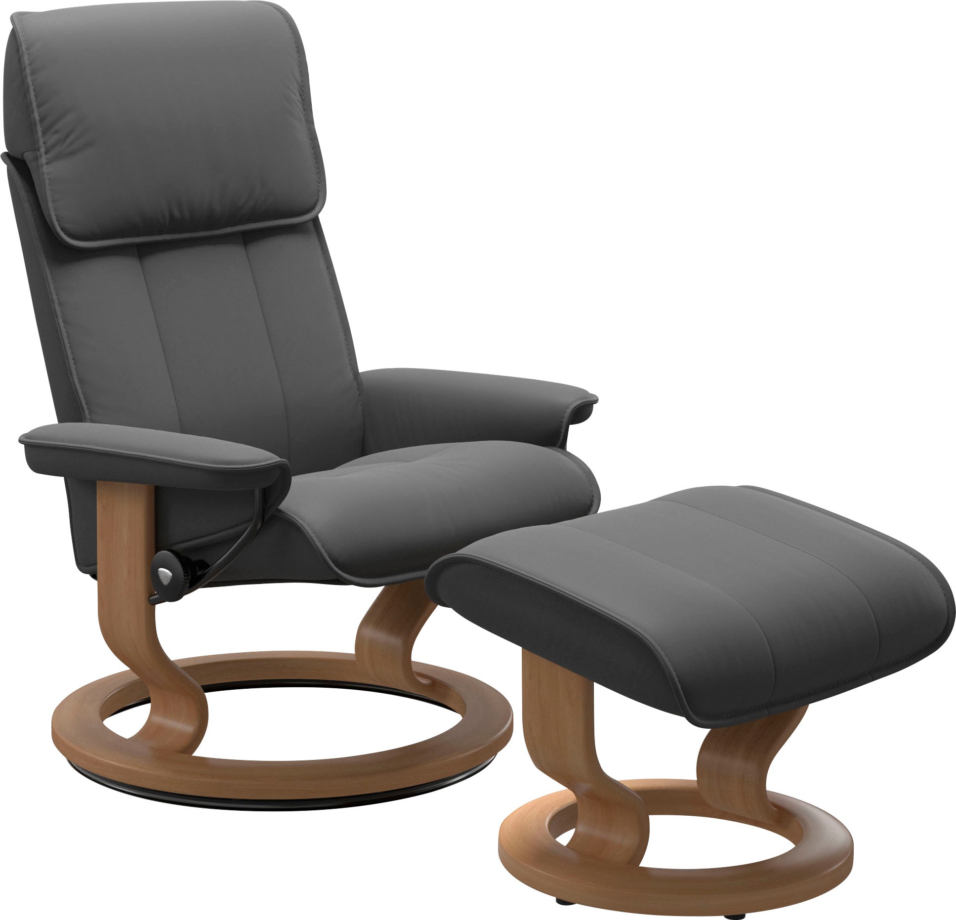 Stressless® Fußhocker »Admiral«, mit Classic Base, Gestell Eiche