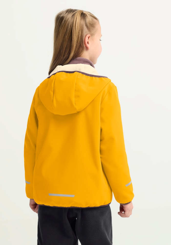 Jack Wolfskin Softshelljacke »FOURWINDS JKT K« wasserabweisend, windabweisend, mit reflektierenden Details